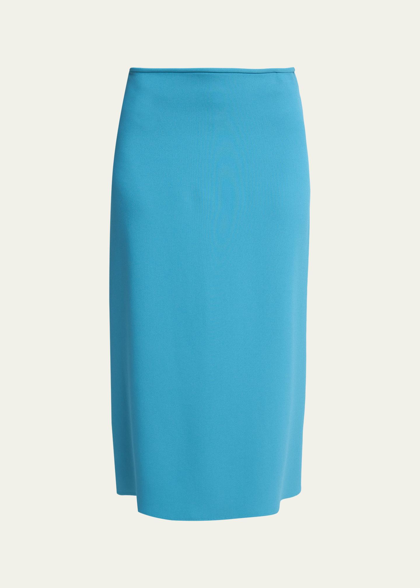Jil Sander Viscose Bias Midi Skirt - Bergdorf Goodman