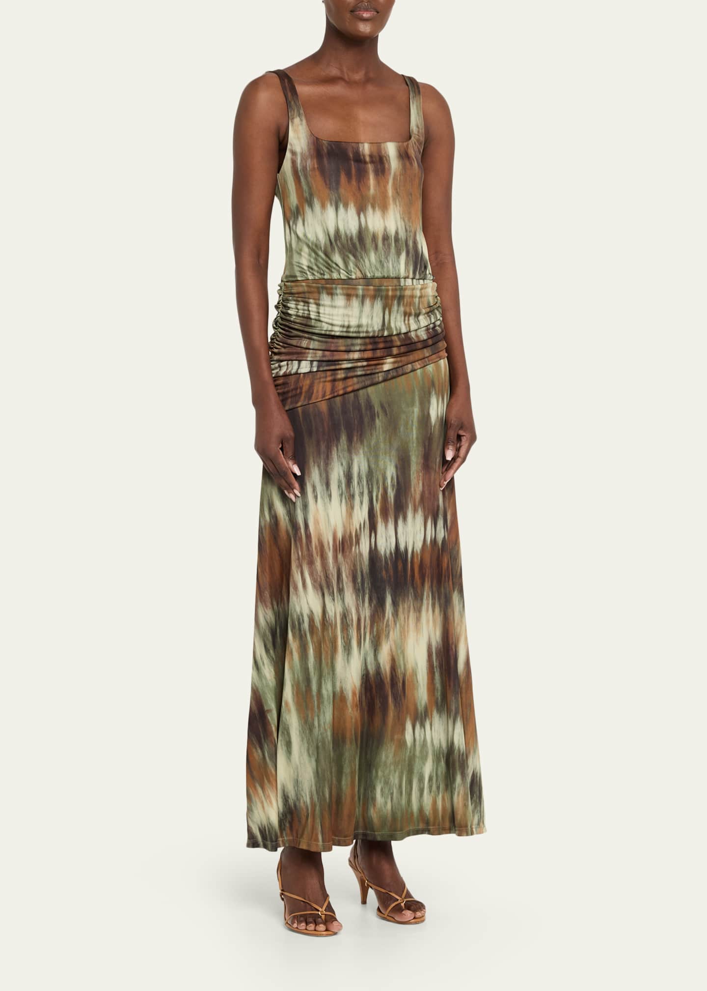 joy maxi dress Staud Cadence Dress Black