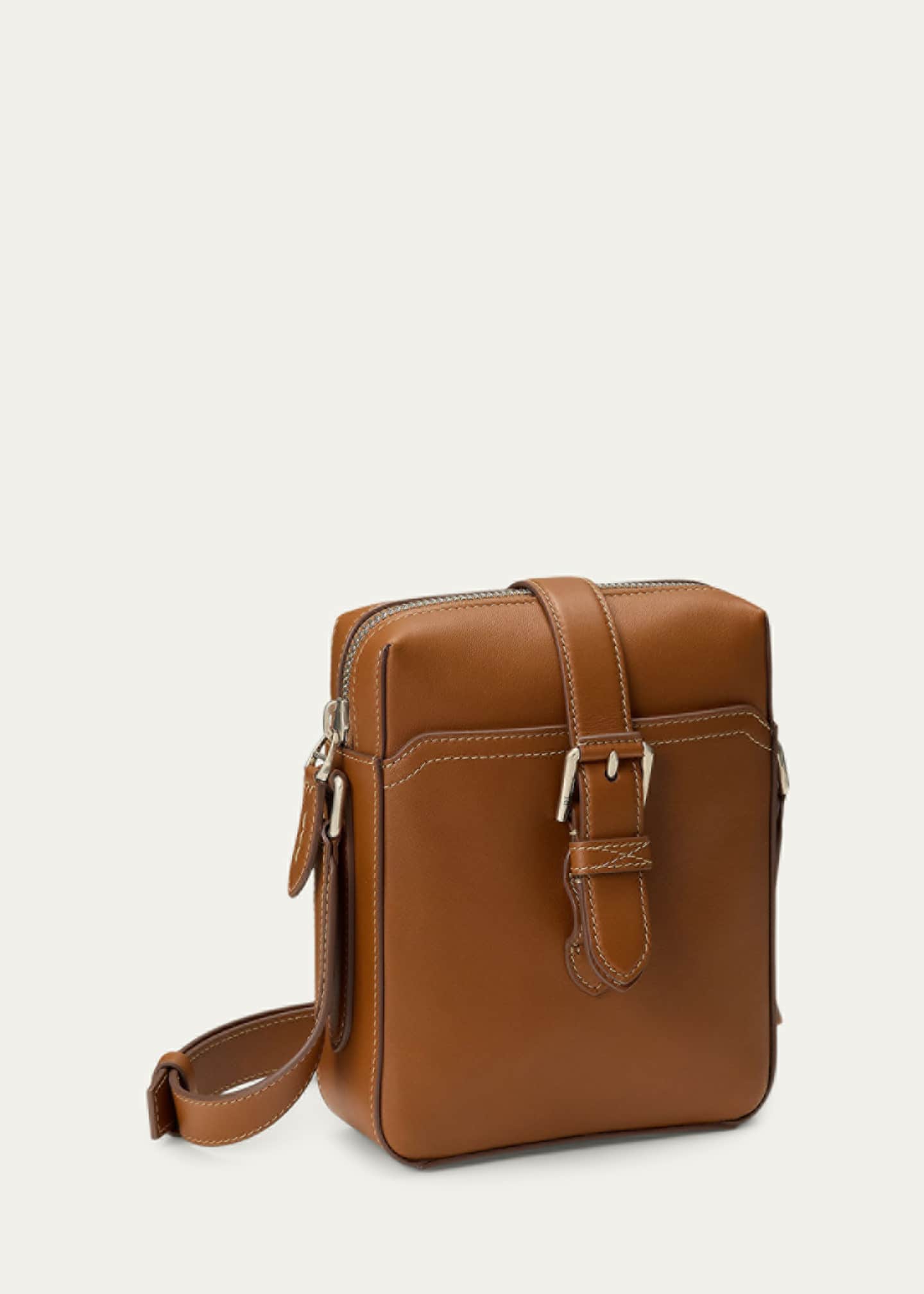 Ralph Lauren Purple Label Men's Bedford Leather Crossbody Bag