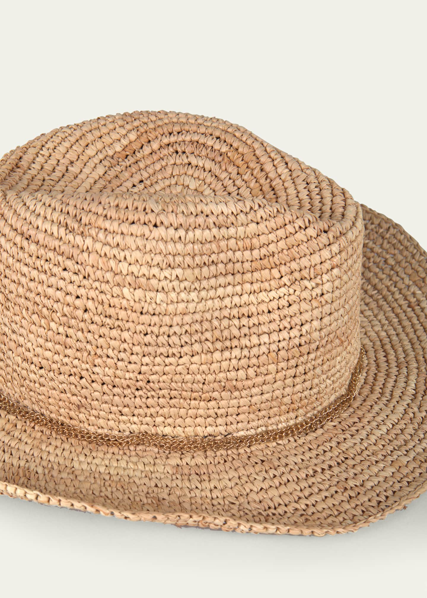 Eugenia Kim Winona Crochet Raffia Packable Cowboy Hat - Bergdorf