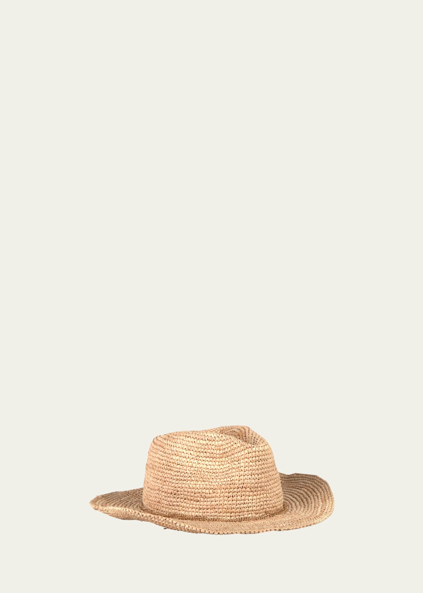 Eugenia Kim Winona Crochet Raffia Packable Cowboy Hat - Bergdorf