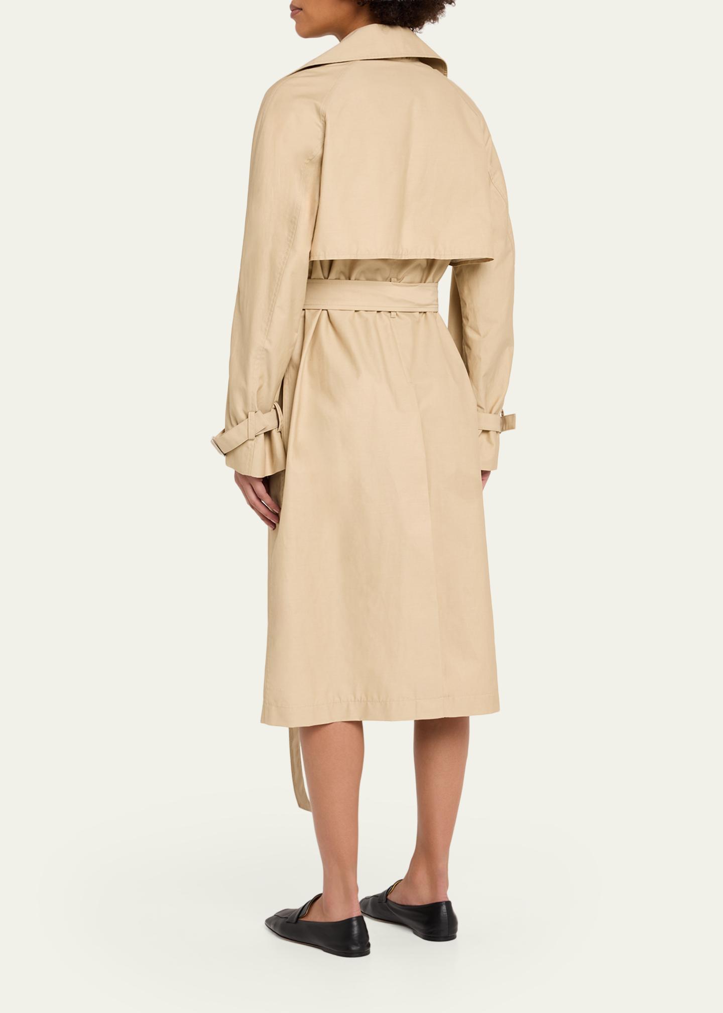 Vince Fine Twill Trench Coat - Bergdorf Goodman