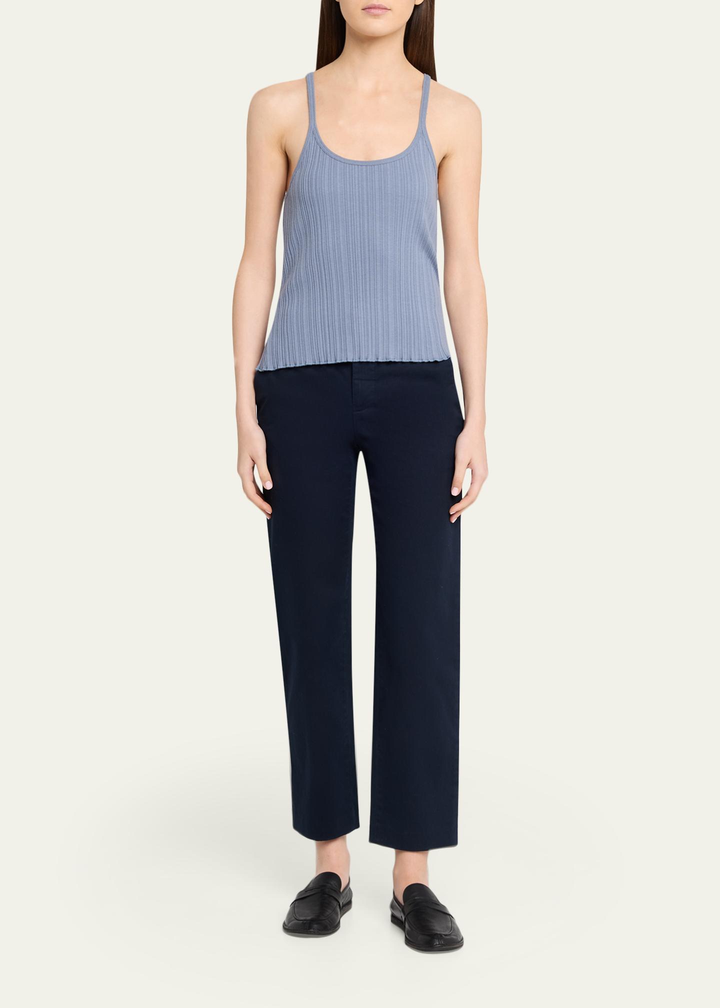 Vince Variegated Rib Tank Top - Bergdorf Goodman