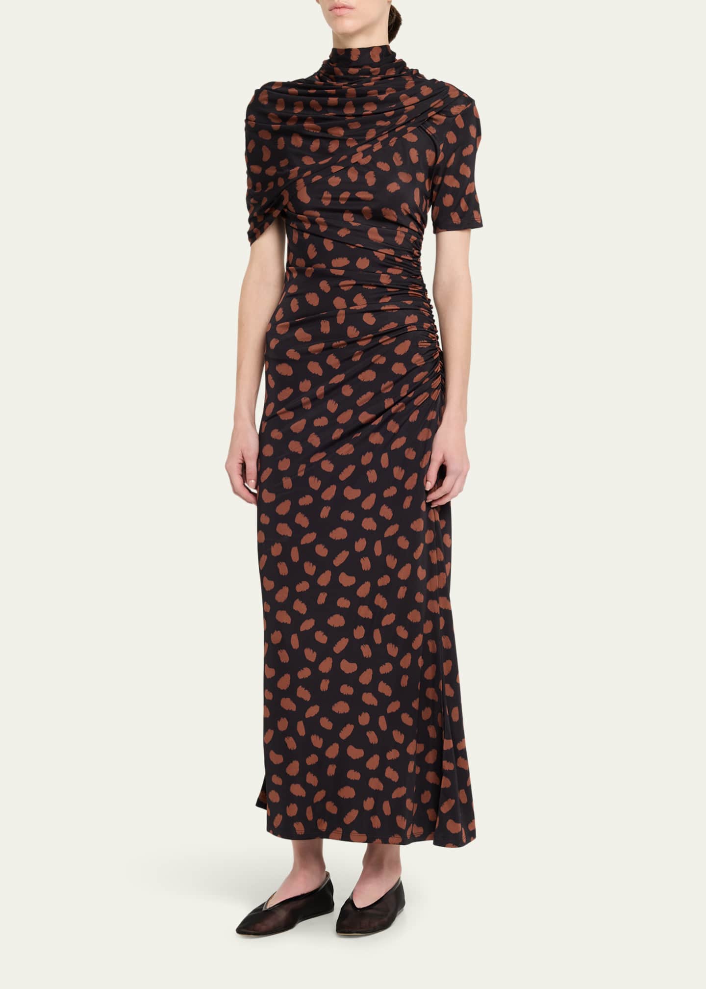 safari formal dress Cotton Belted Safari Shirt Dress