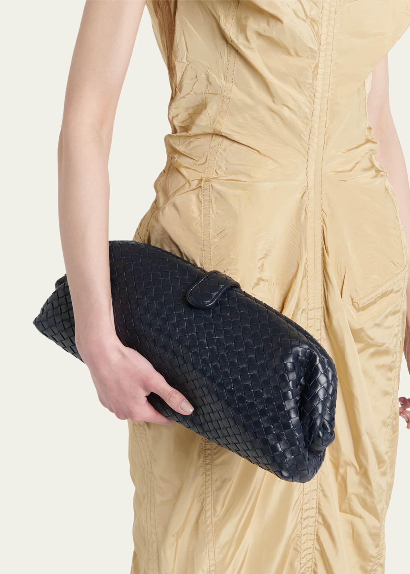 Bottega Veneta Lauren 1979 Leather Clutch Bag - Bergdorf Goodman