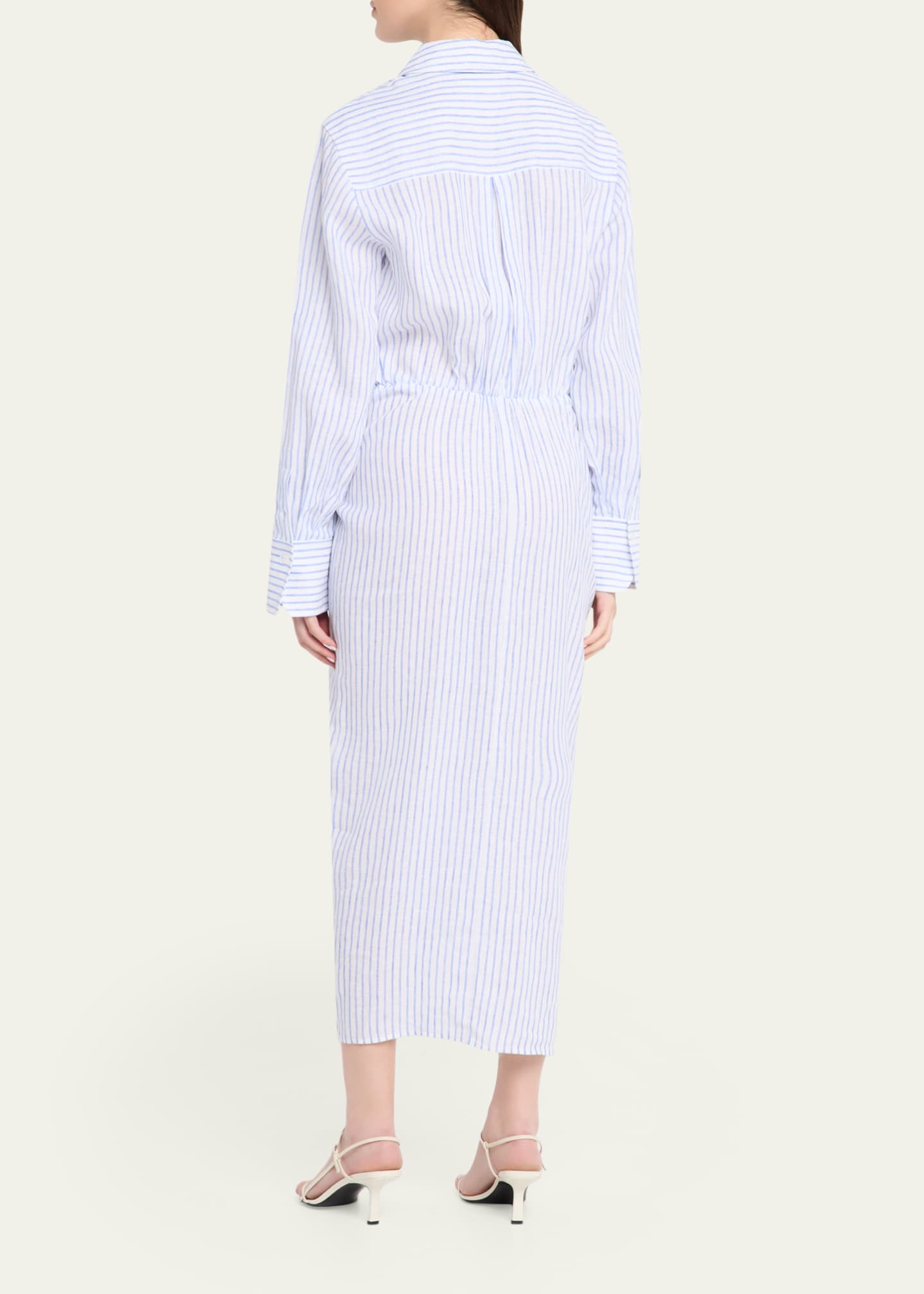 alc linen dress A.L.C. Women's Mya Dress - White