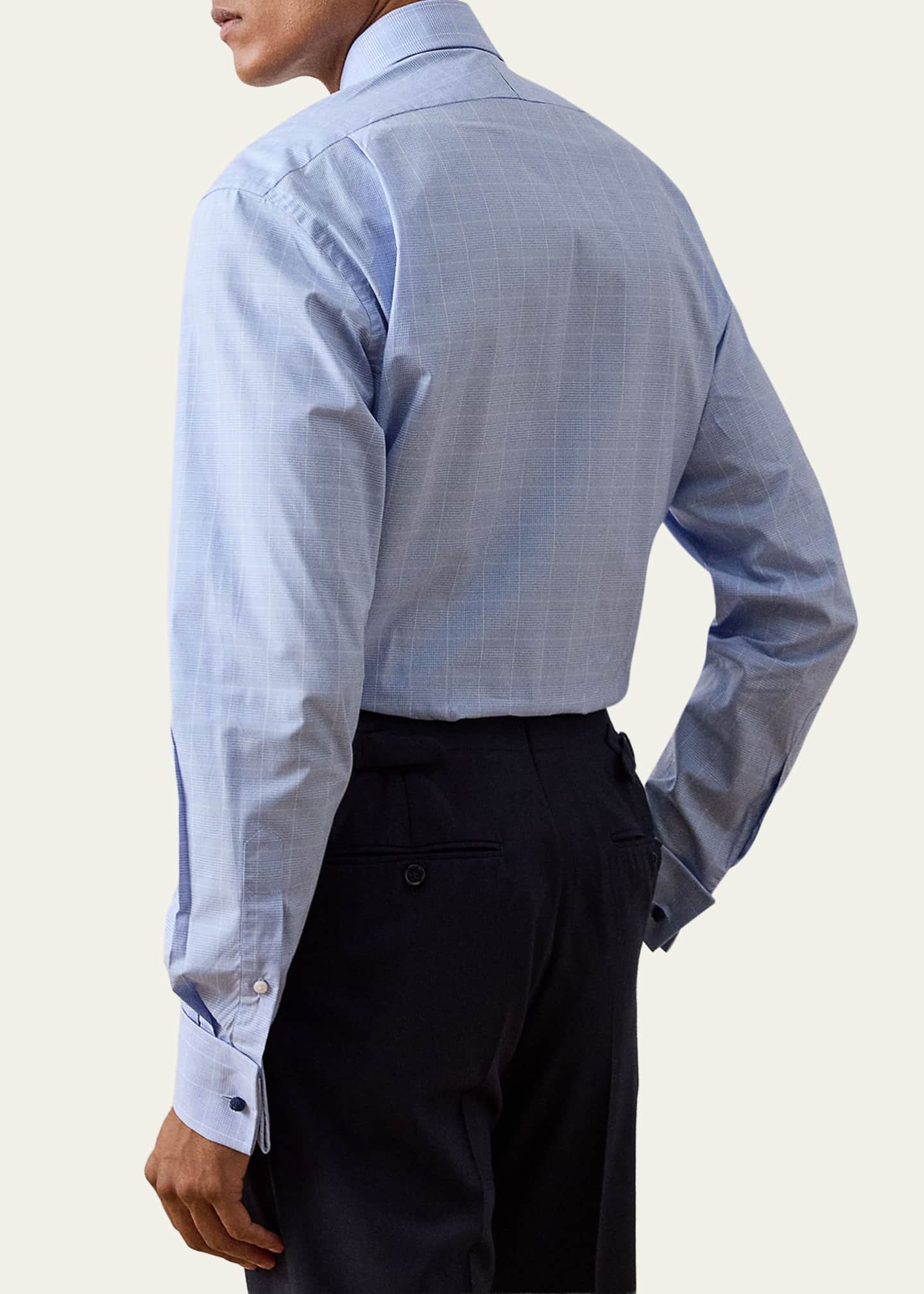 ralph lauren cotton dress shirts Polo Ralph Lauren Men's Purepress Cotton Oxford Shirt - Royal/White