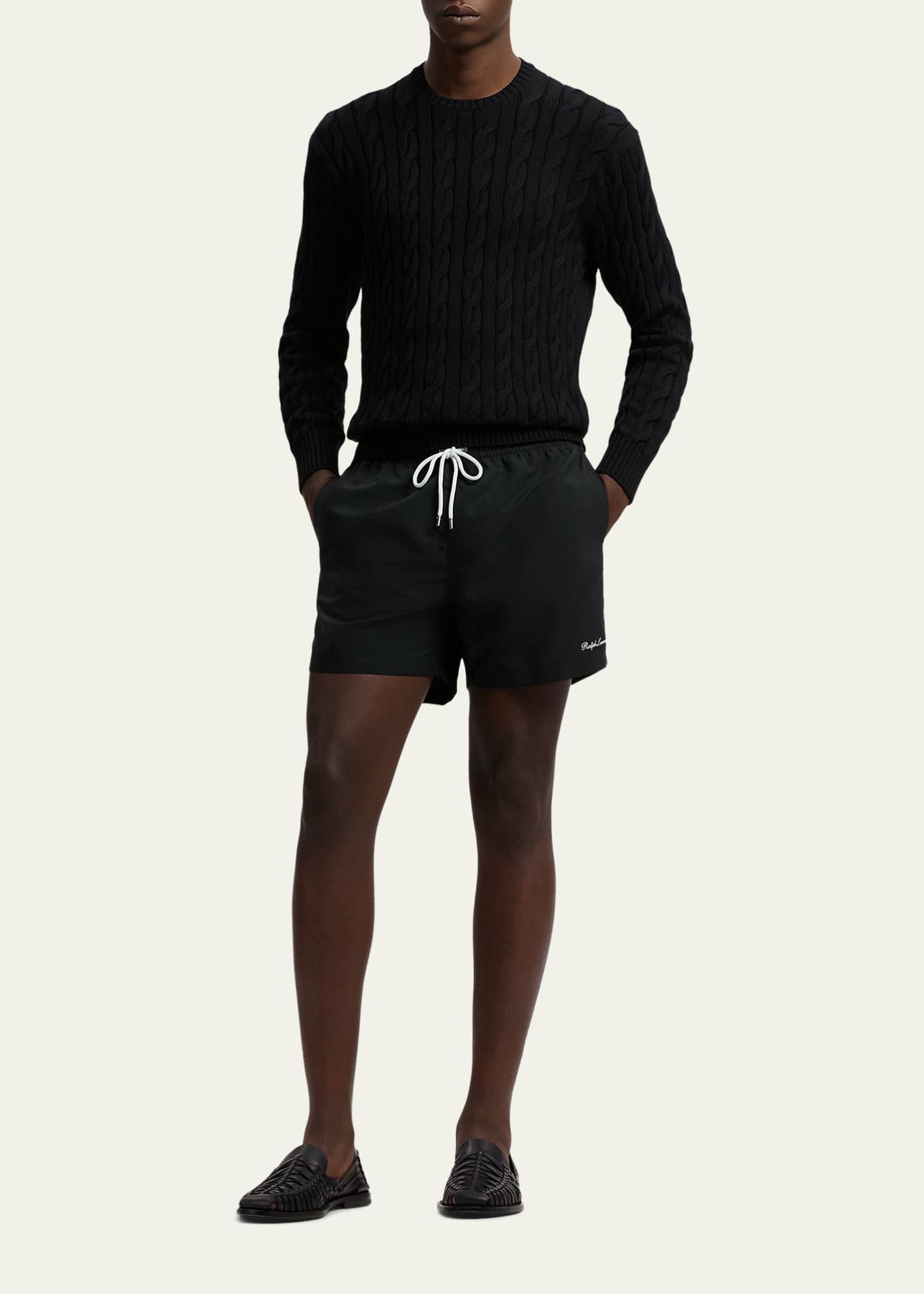 Ralph Lauren Purple Label Men's The Iconic Cable-Knit Sweater