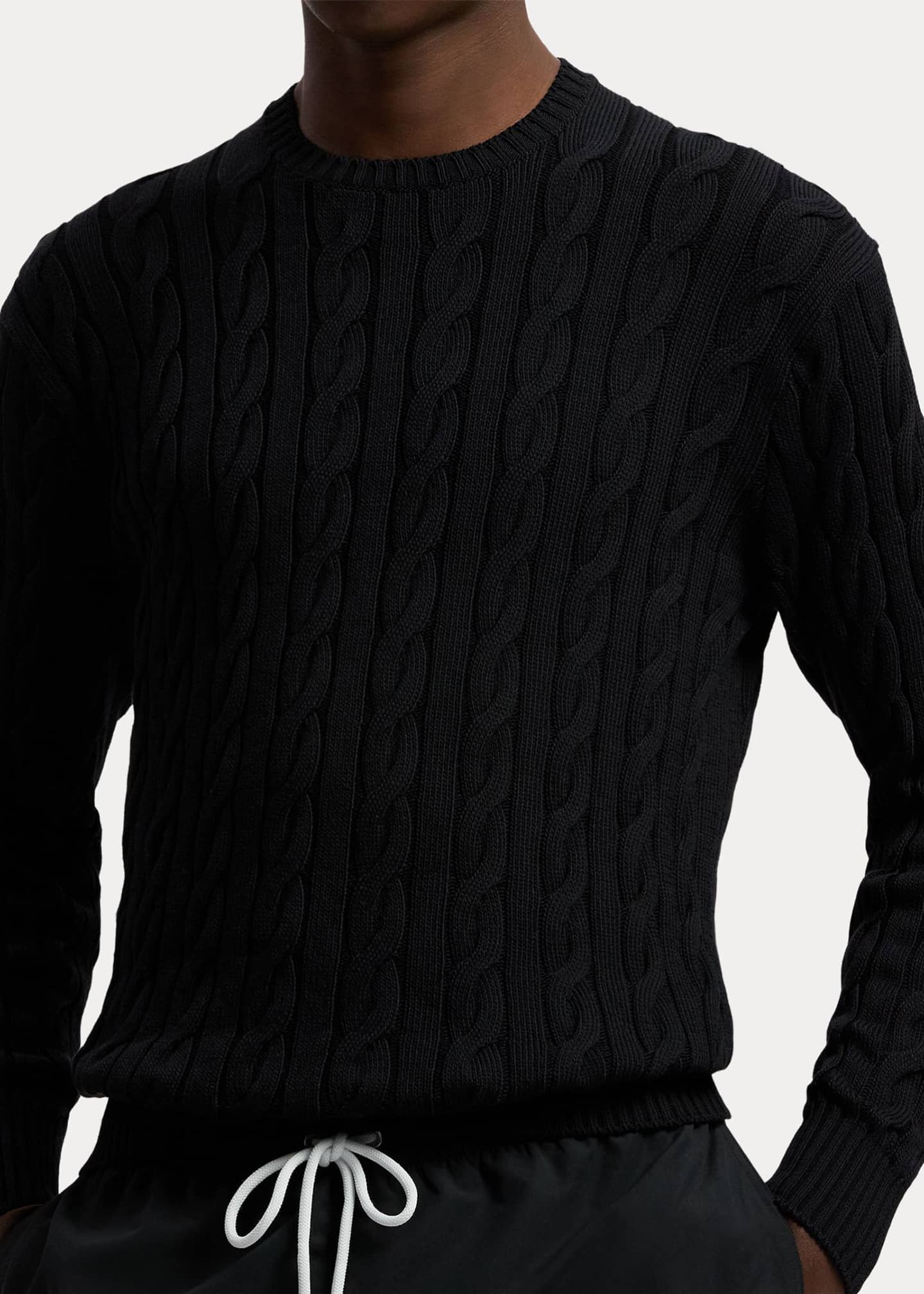 Ralph Lauren Purple Label Men's The Iconic Cable-Knit Sweater