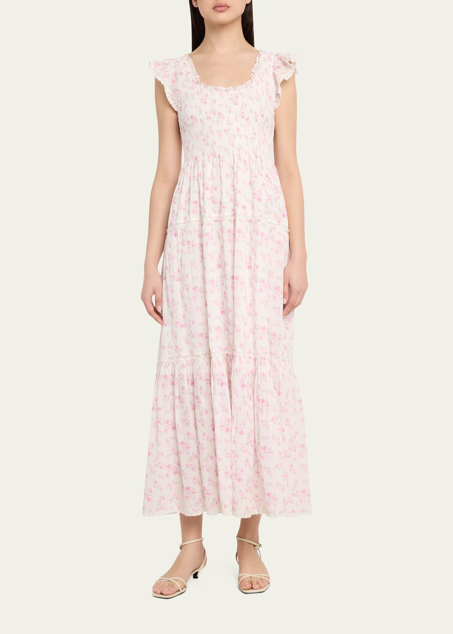loveshackfancy chessie maxi dress LoveShackFancy Chessie Maxi Dress