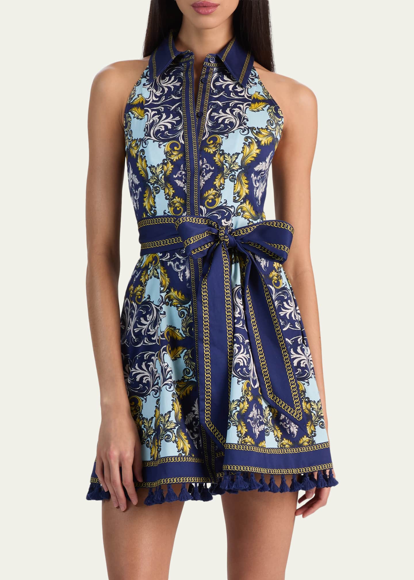 ALICE + OLIVIA Lucy Sleeveless Mini Dress - Bergdorf Goodman