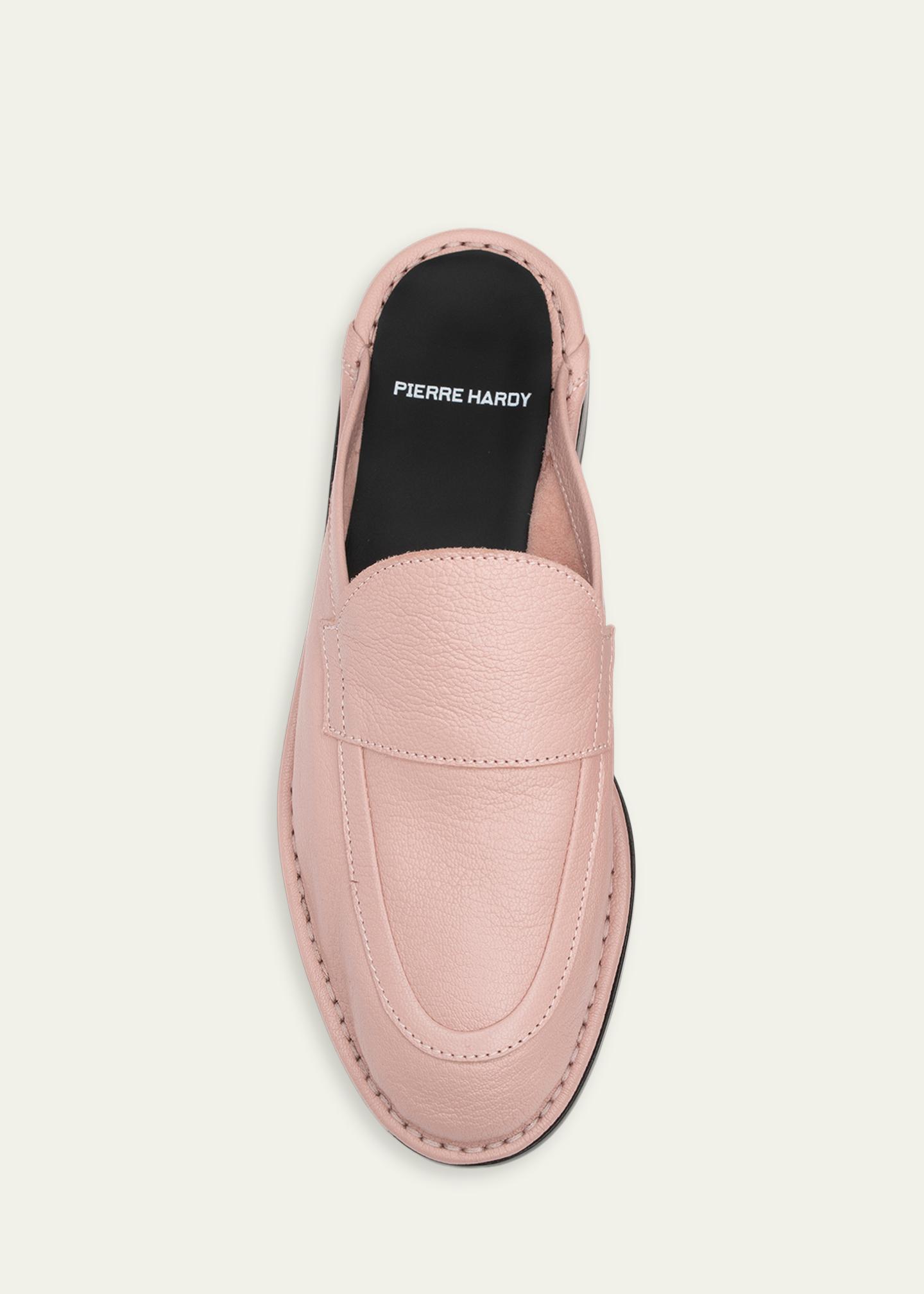 Pierre Hardy Noto Leather Loafer Mules - Bergdorf Goodman