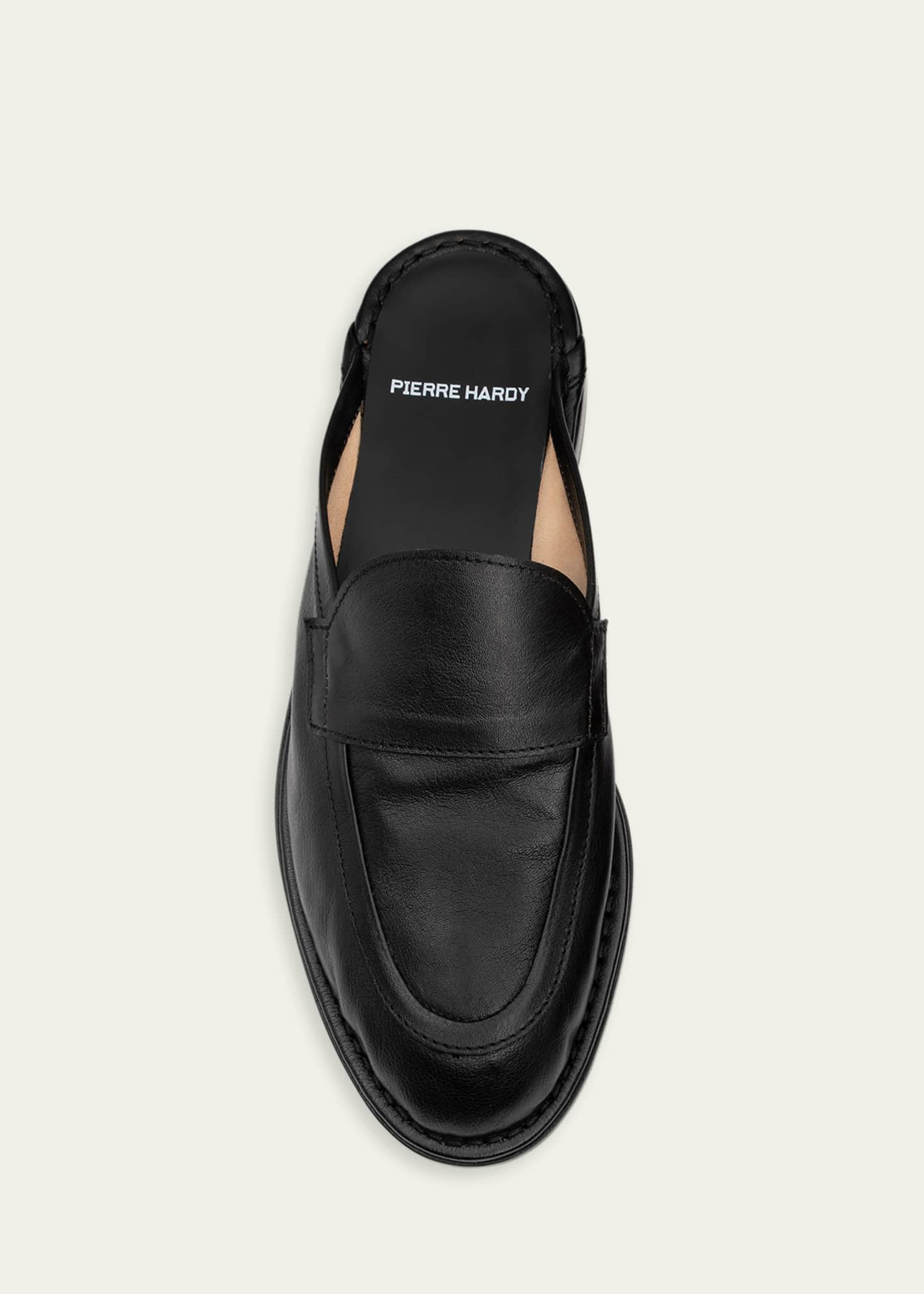 Pierre Hardy Noto Leather Loafer Mules - Bergdorf Goodman