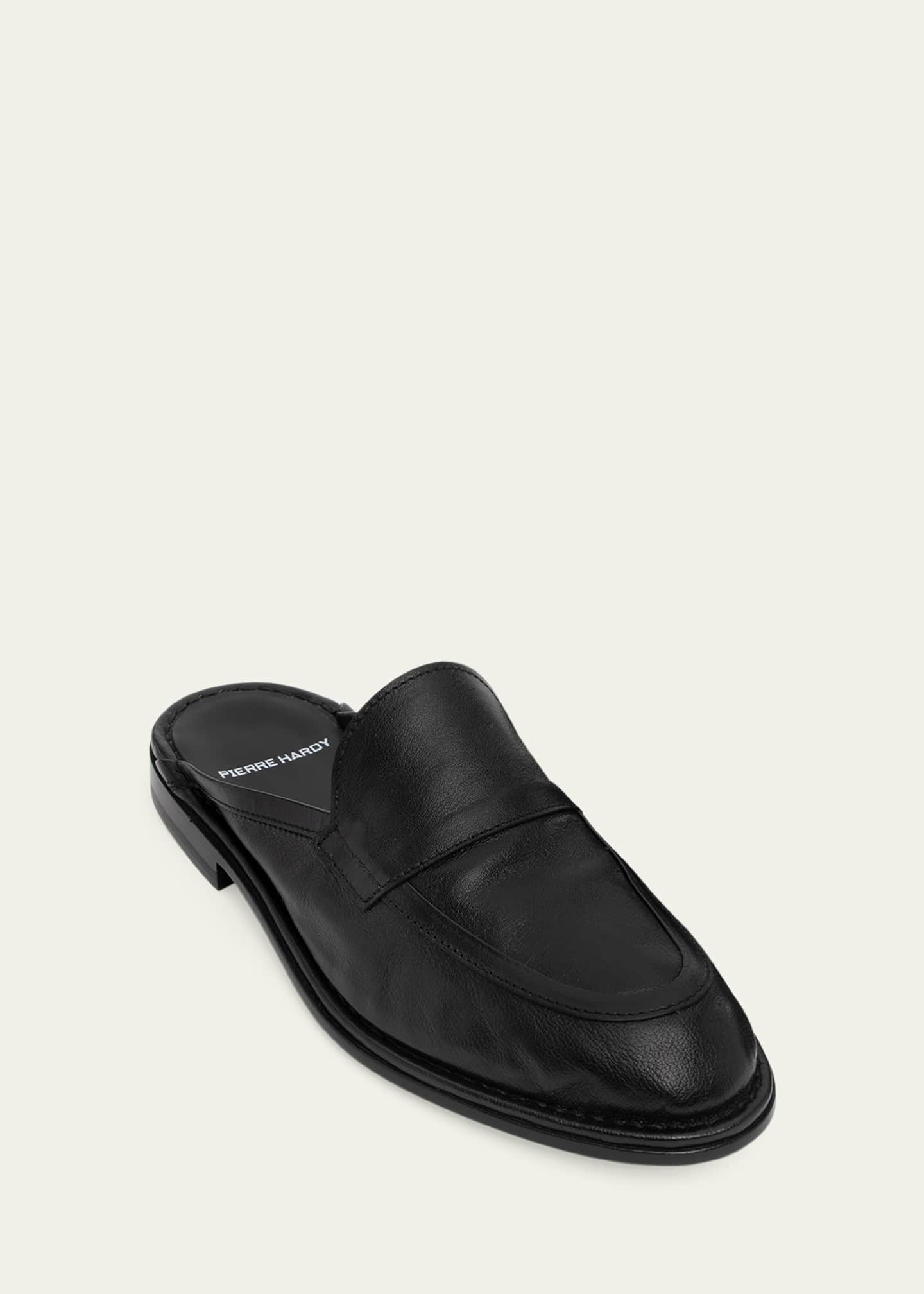 Pierre Hardy Noto Leather Loafer Mules - Bergdorf Goodman