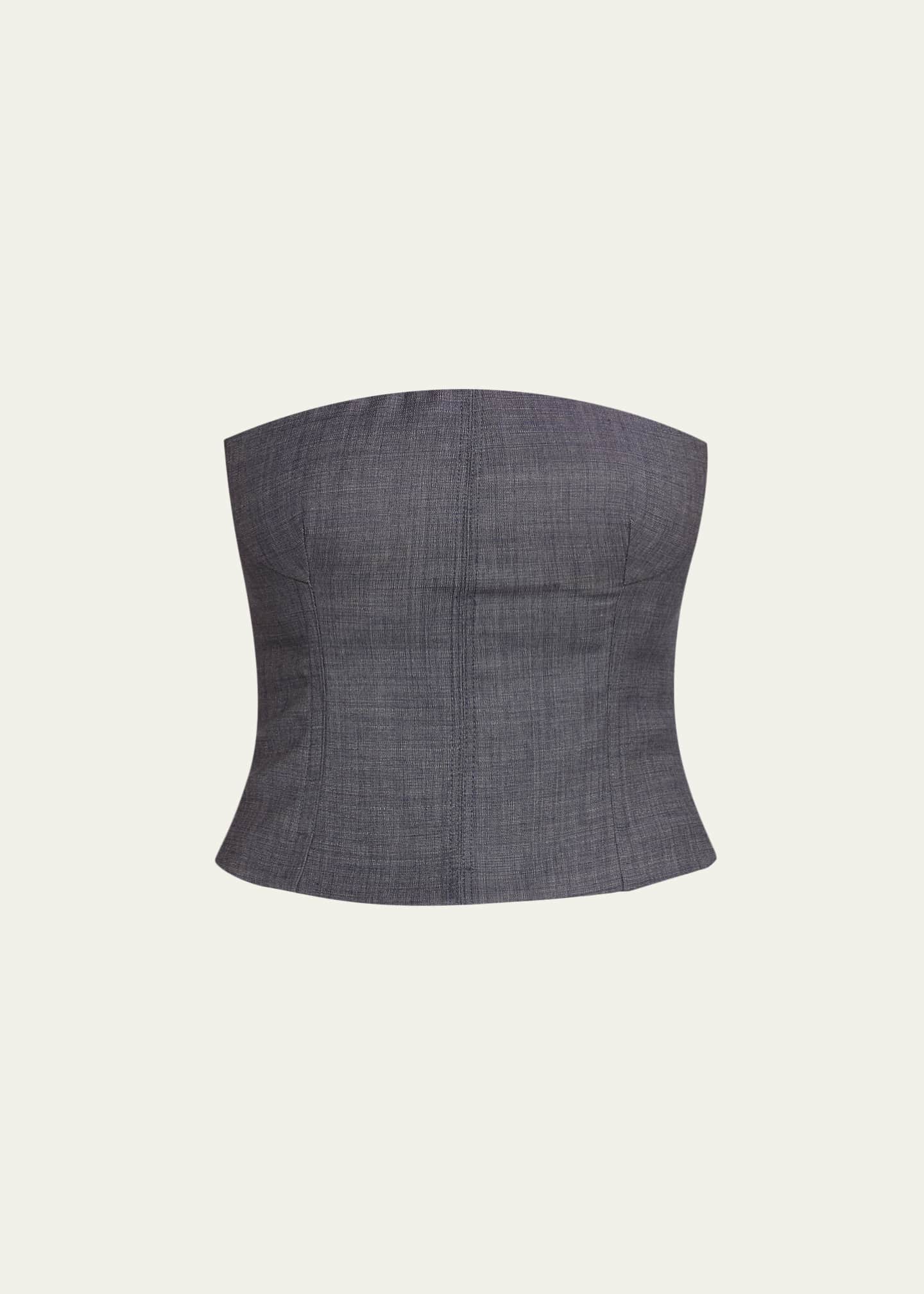 TWP Jillian Lightweight Viscose-Wool Bustier - Bergdorf Goodman