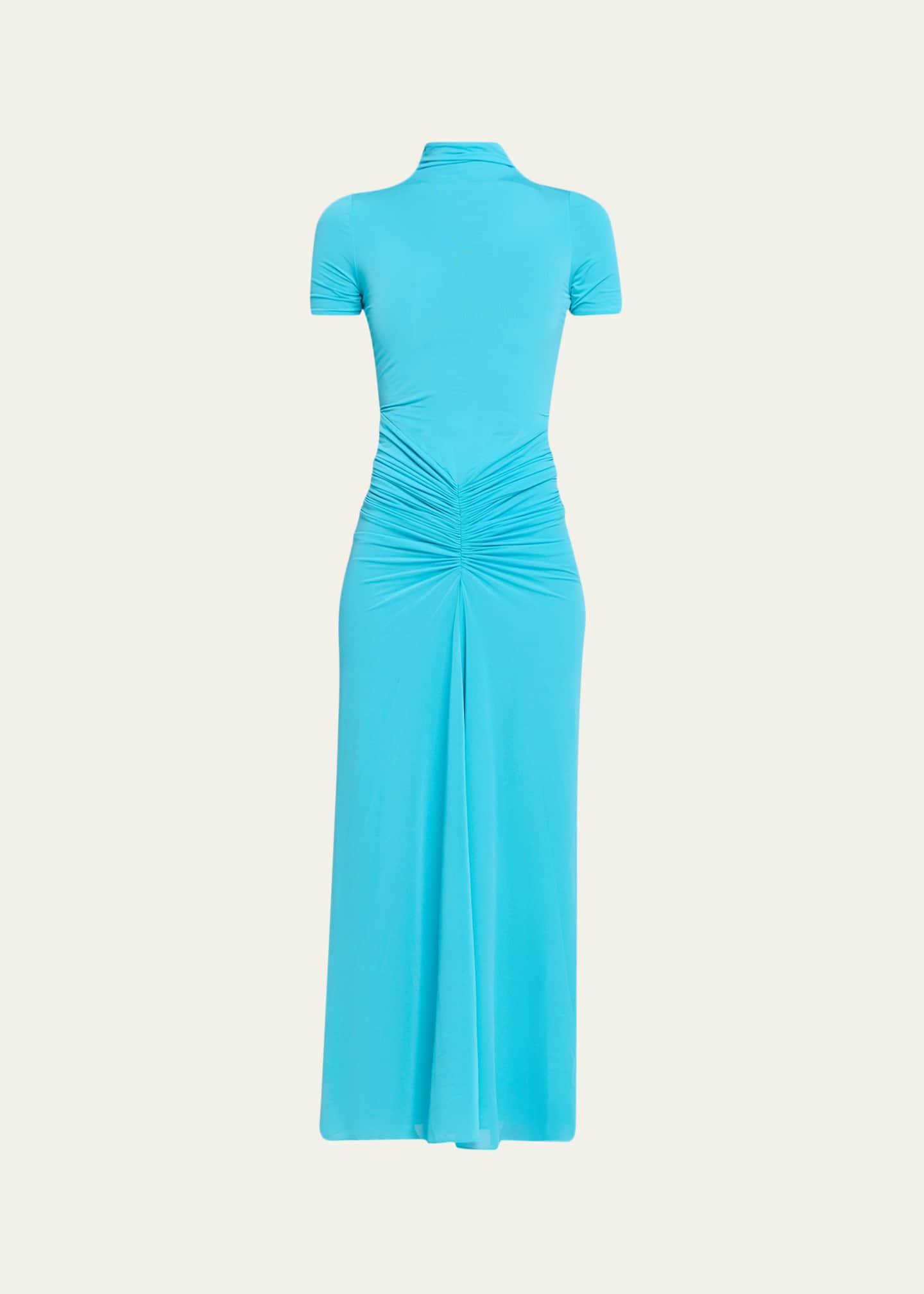 ronny kobo ruched dress Ronny Kobo Women's Enid Ruched-Waist Jersey Maxi Dress - Ocean