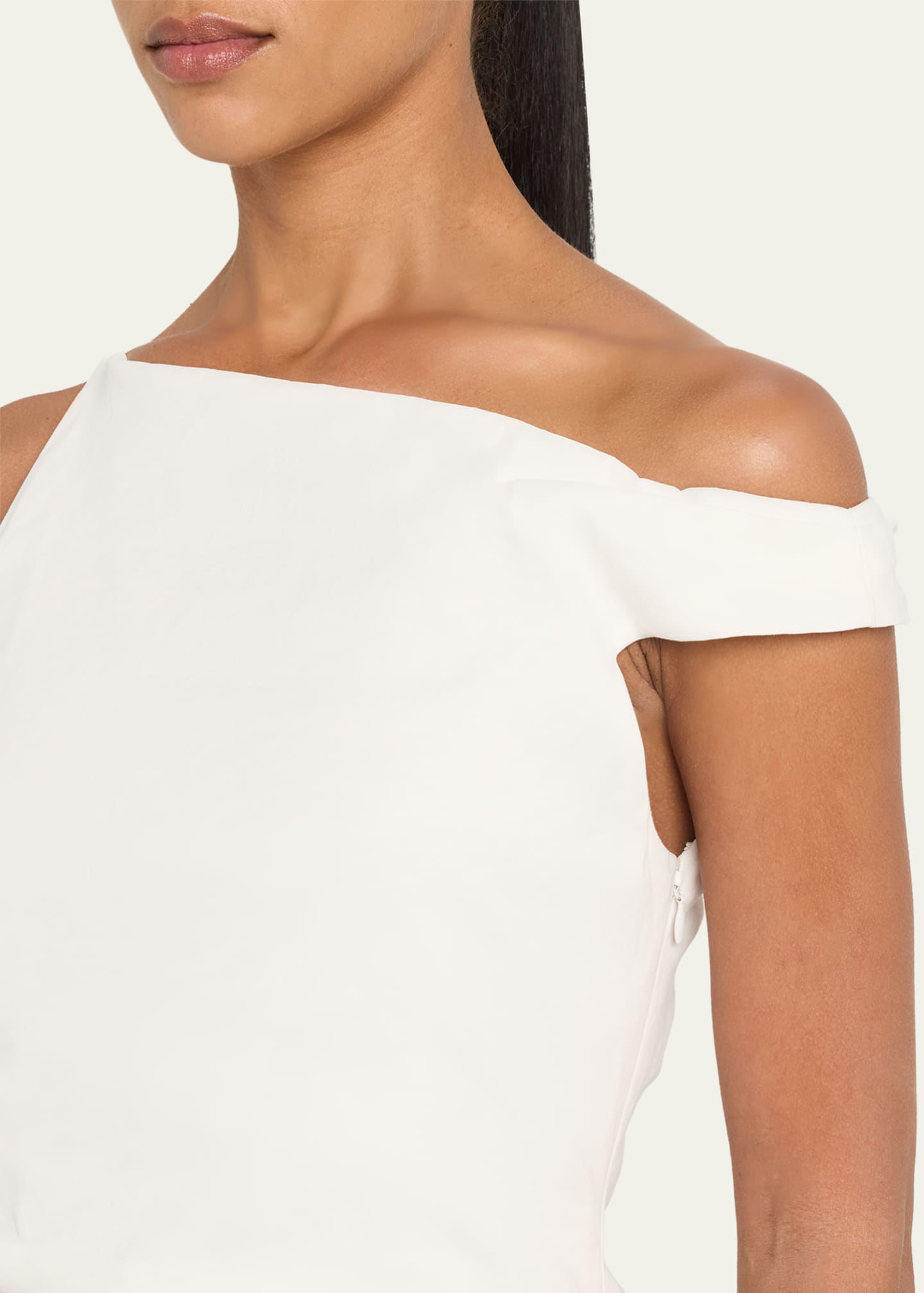 leia off shoulder dress A-Line Wedding Gown With Lace