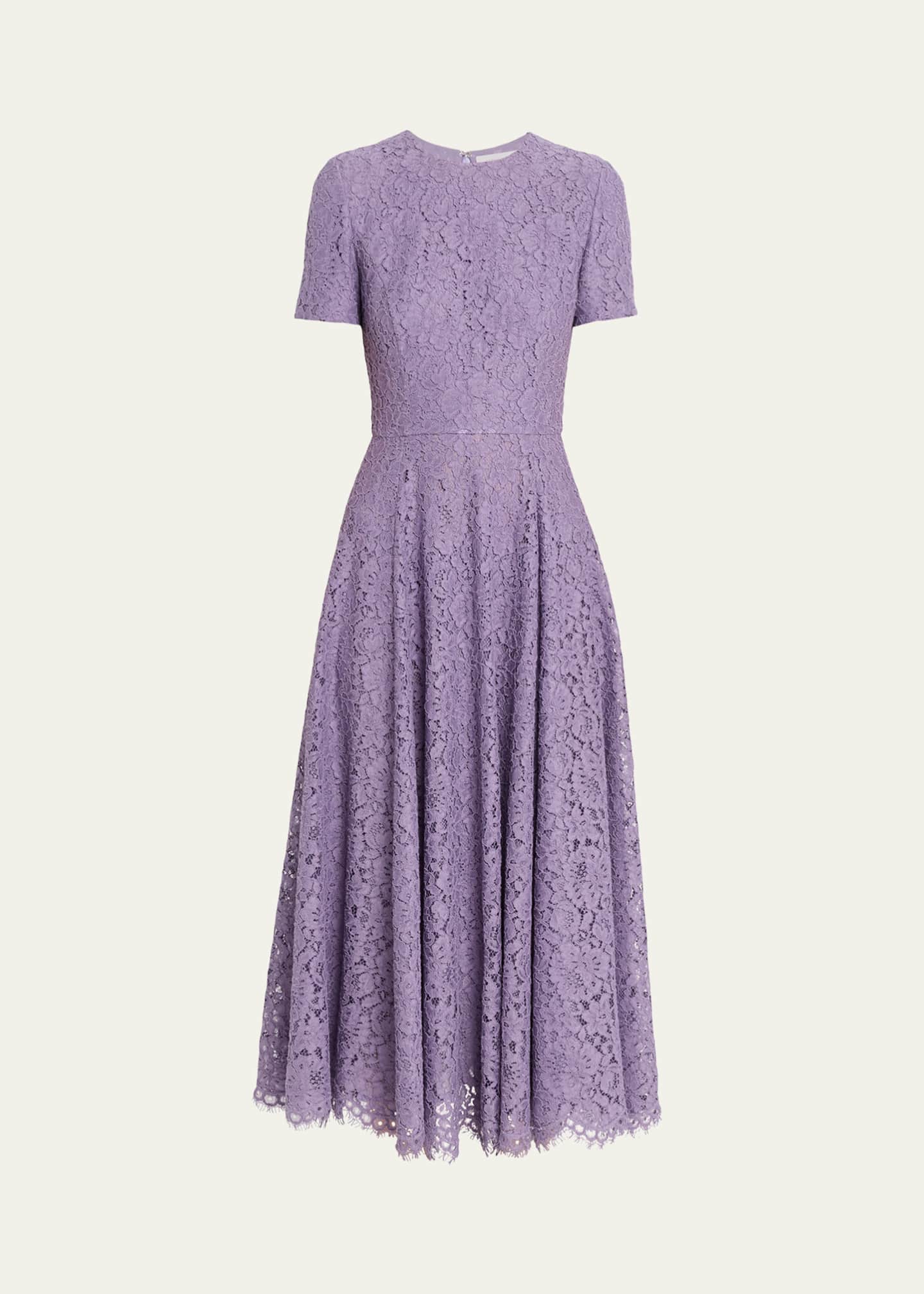 michael kors collection pink dress Michael Kors Collection Women's Floral Lace Sheath Dress - Pink - Size 8