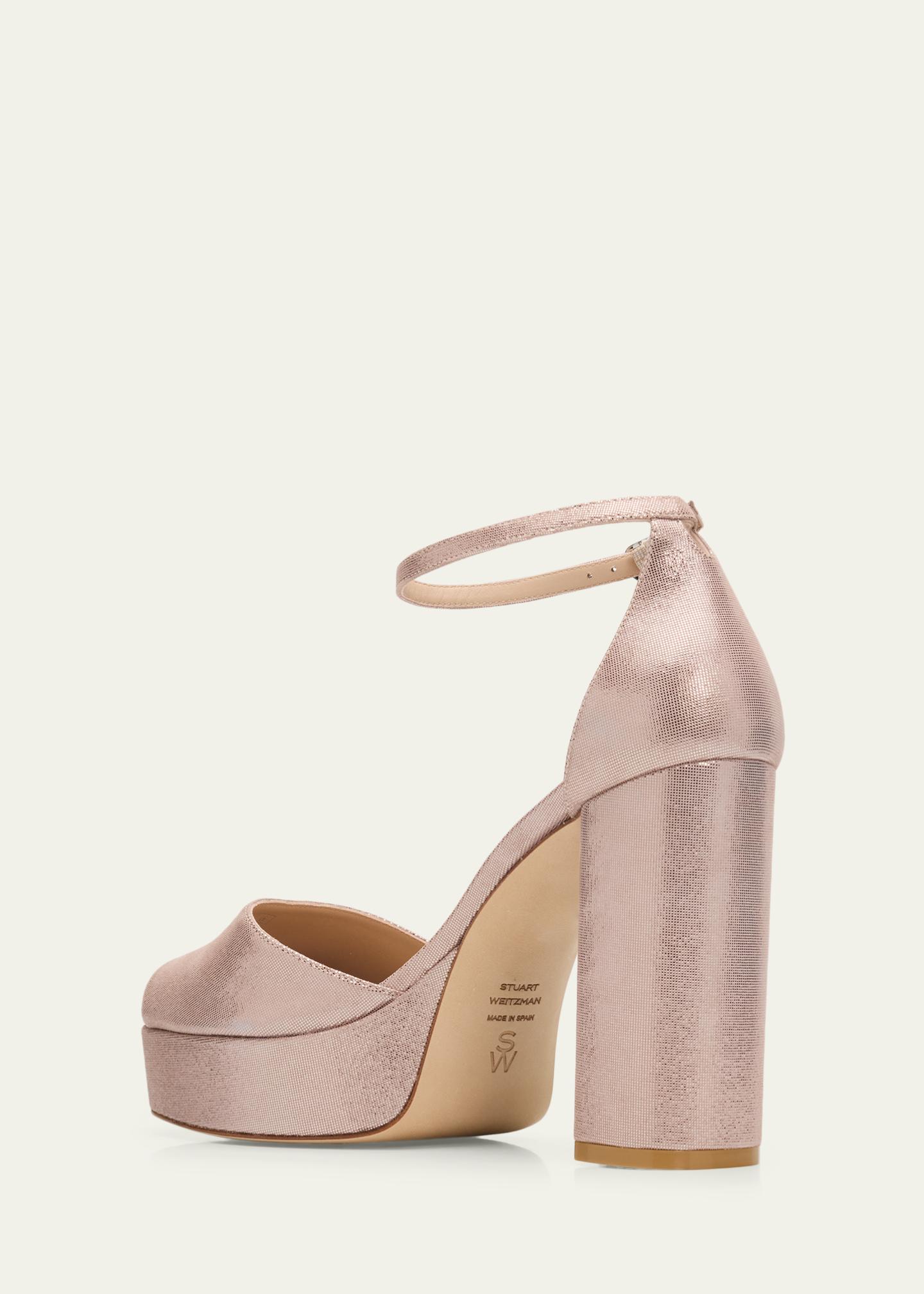 Stuart Weitzman 110mm Sabrina Platform Ankle-Strap Sandals