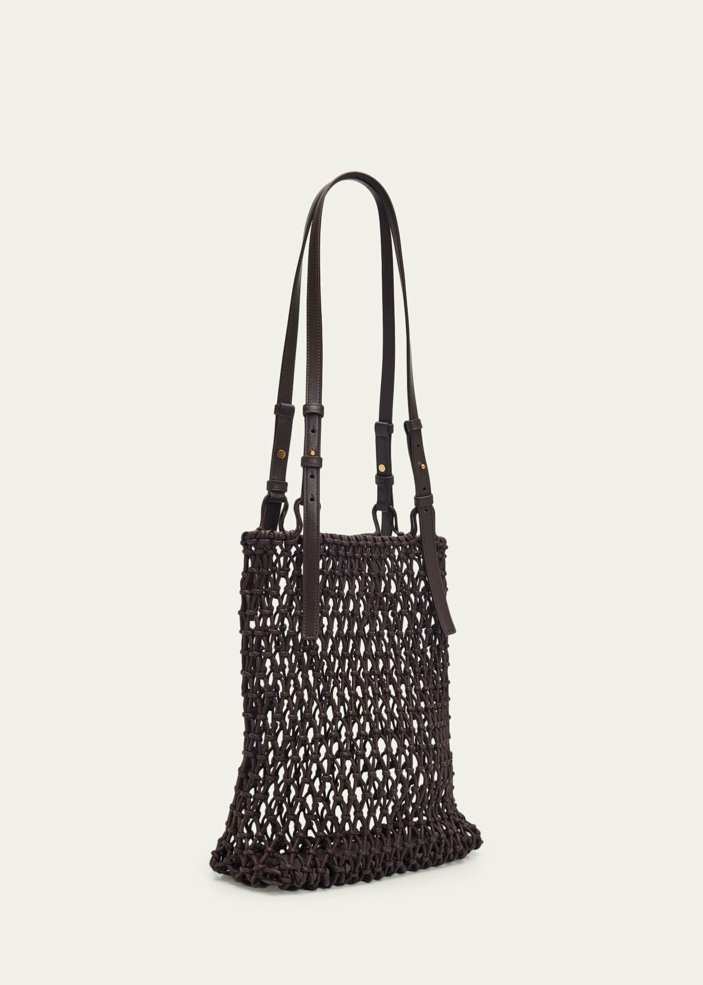 Michael Kors Loli Cotton Macrame Shoulder Bag - Bergdorf Goodman