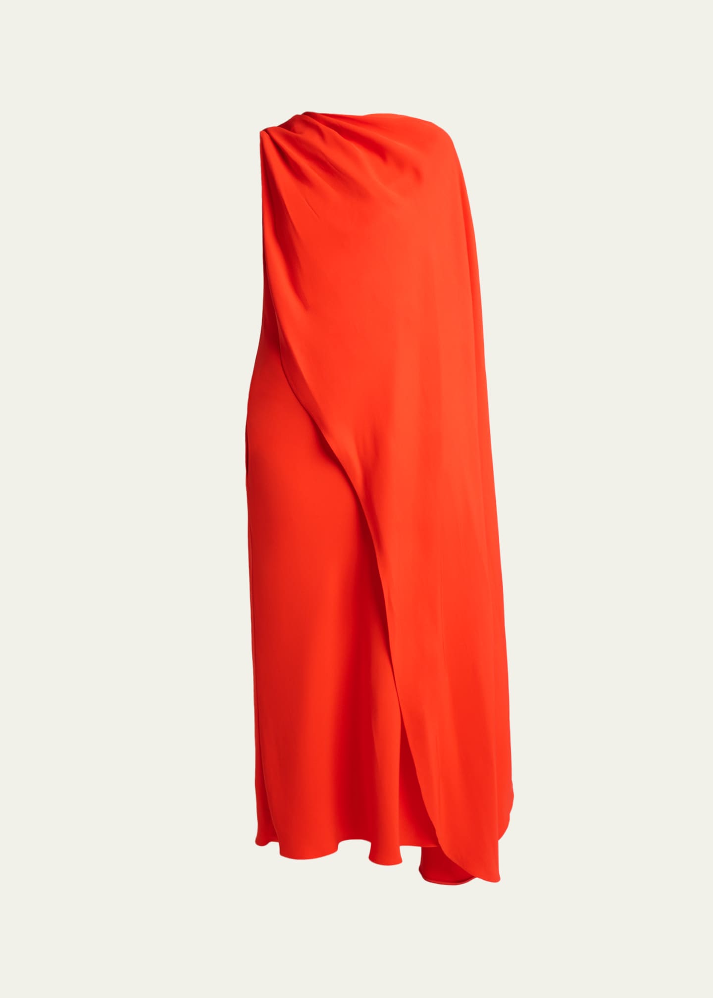 balenciaga dress red Balenciaga Logo-detail Zip-up Mini Dress