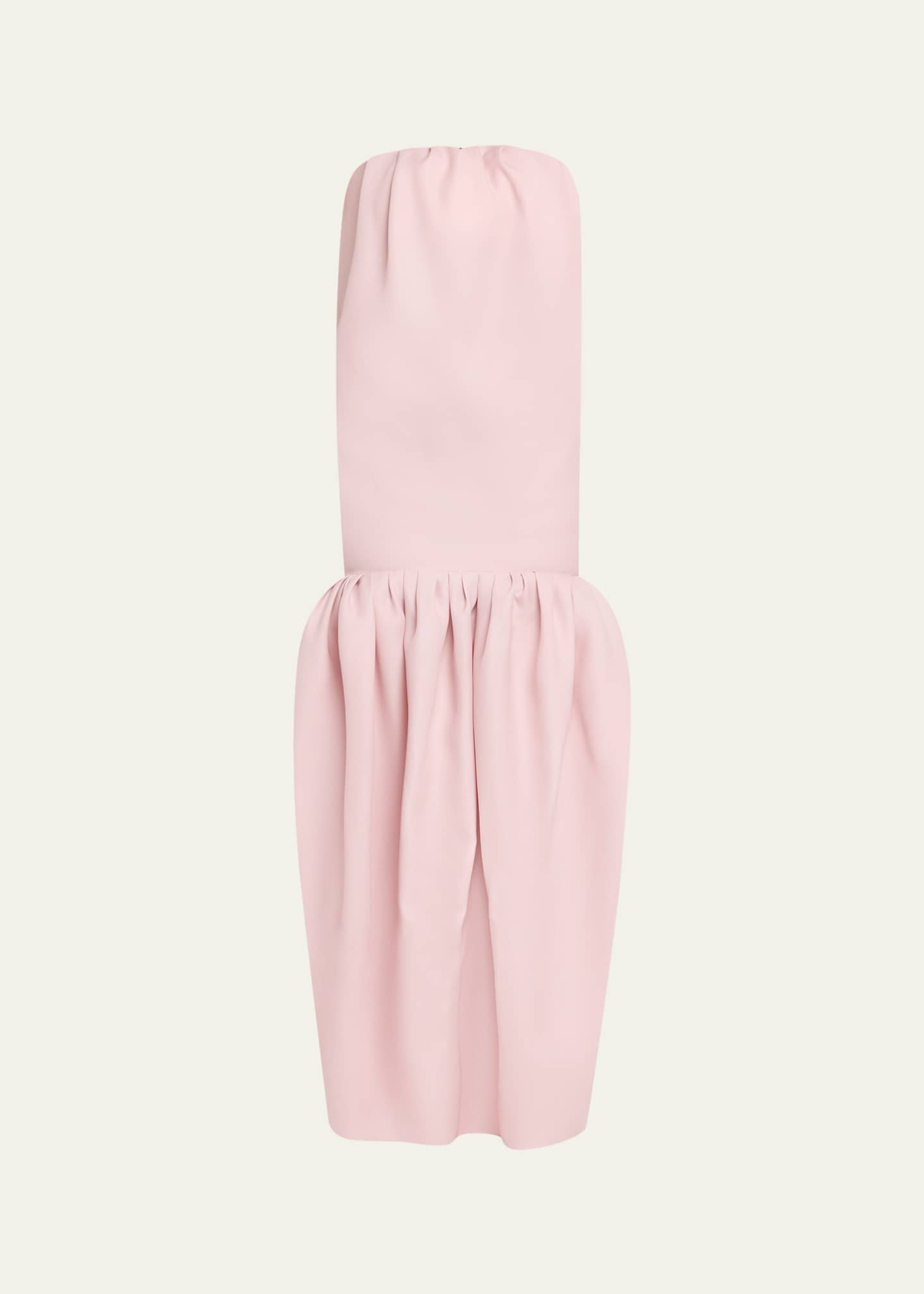 Balenciaga Strapless Double Balloon Gown, Fuchsia, Women's, 34, Evening Formal Gala Gowns Mother of the Bride Groom Strapless Gowns