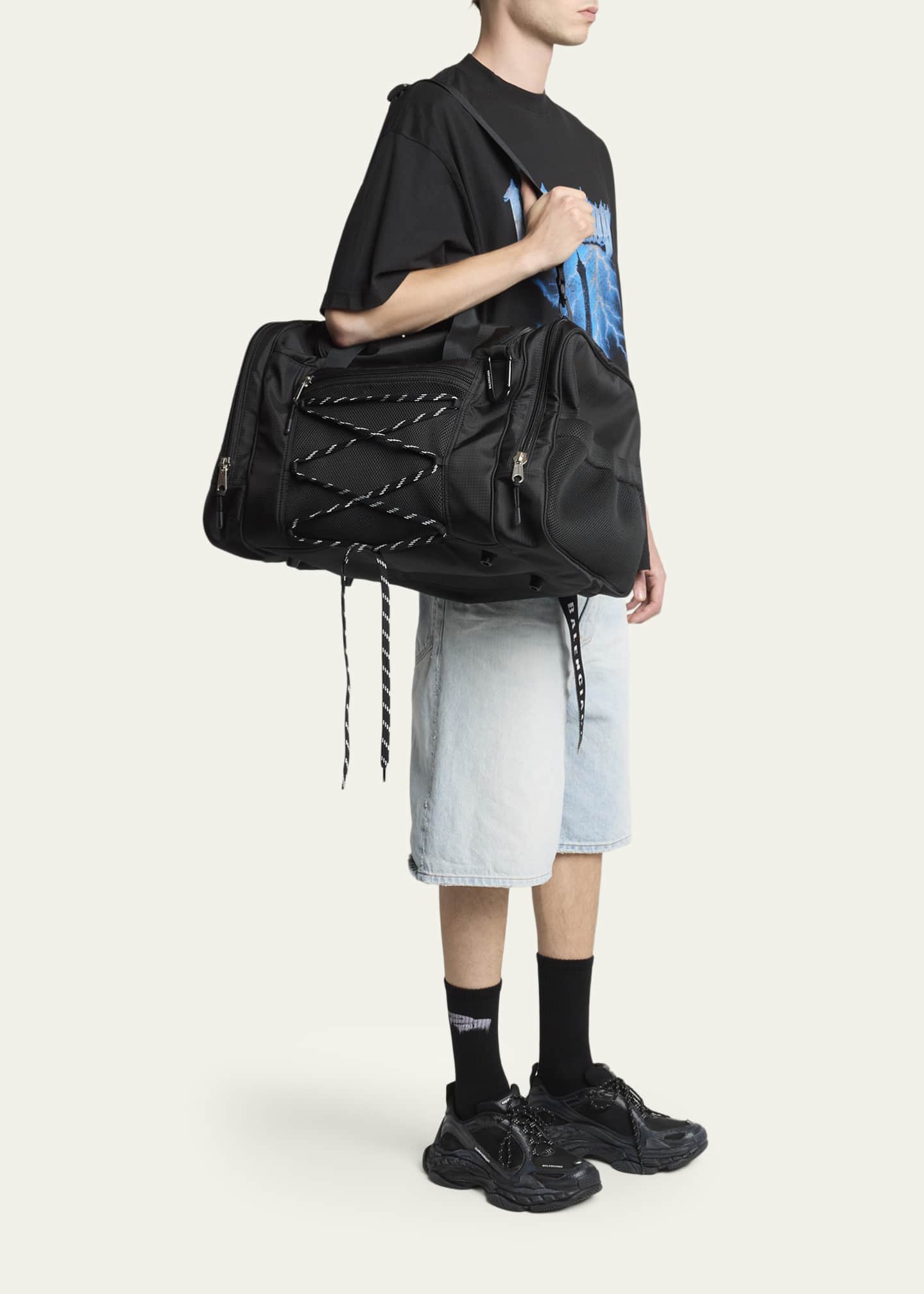 Balenciaga Men's Hike Gym Bag - Bergdorf Goodman