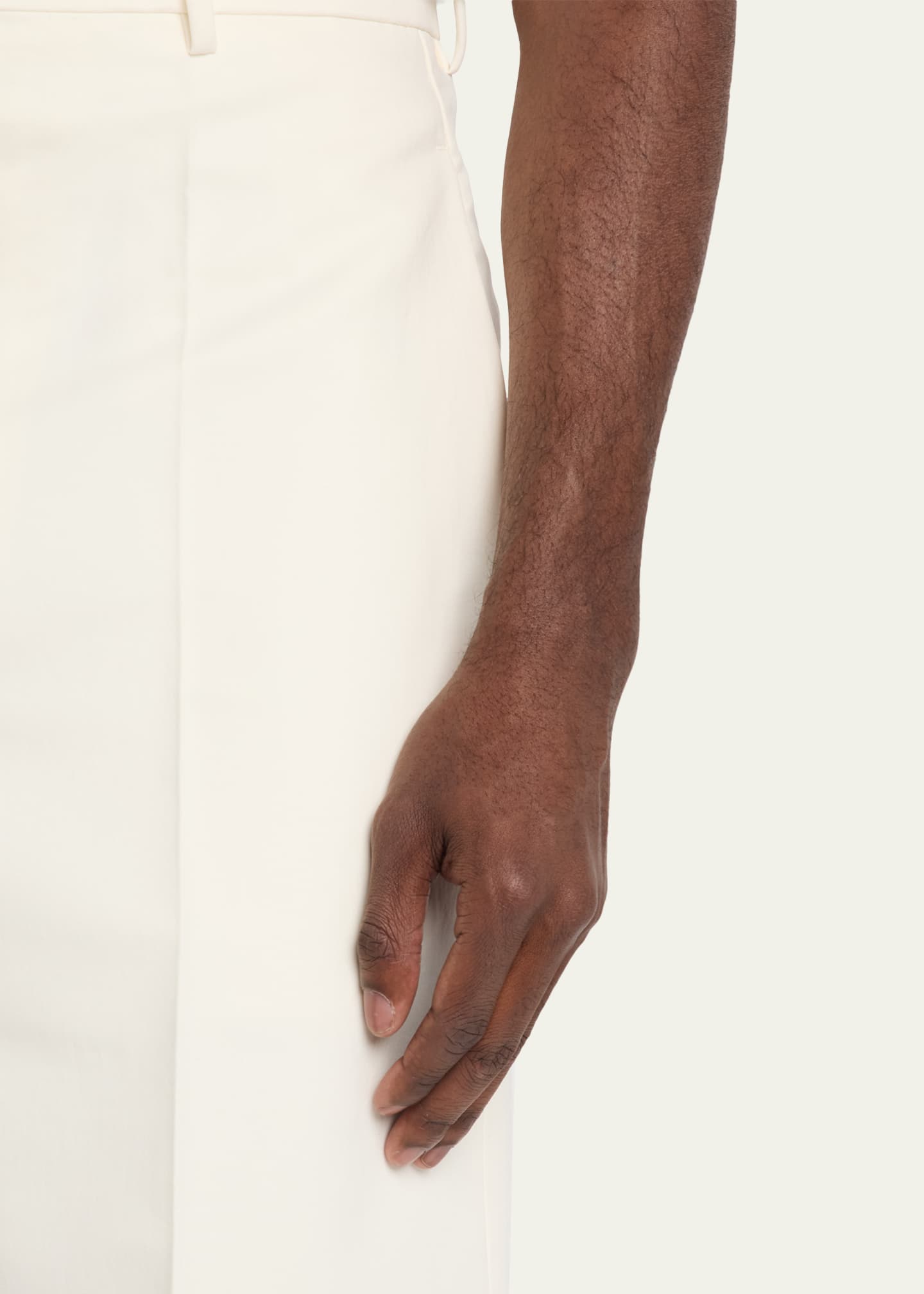 Bottega Veneta Men's Cotton and Silk-Blend Chino Shorts - Bergdorf