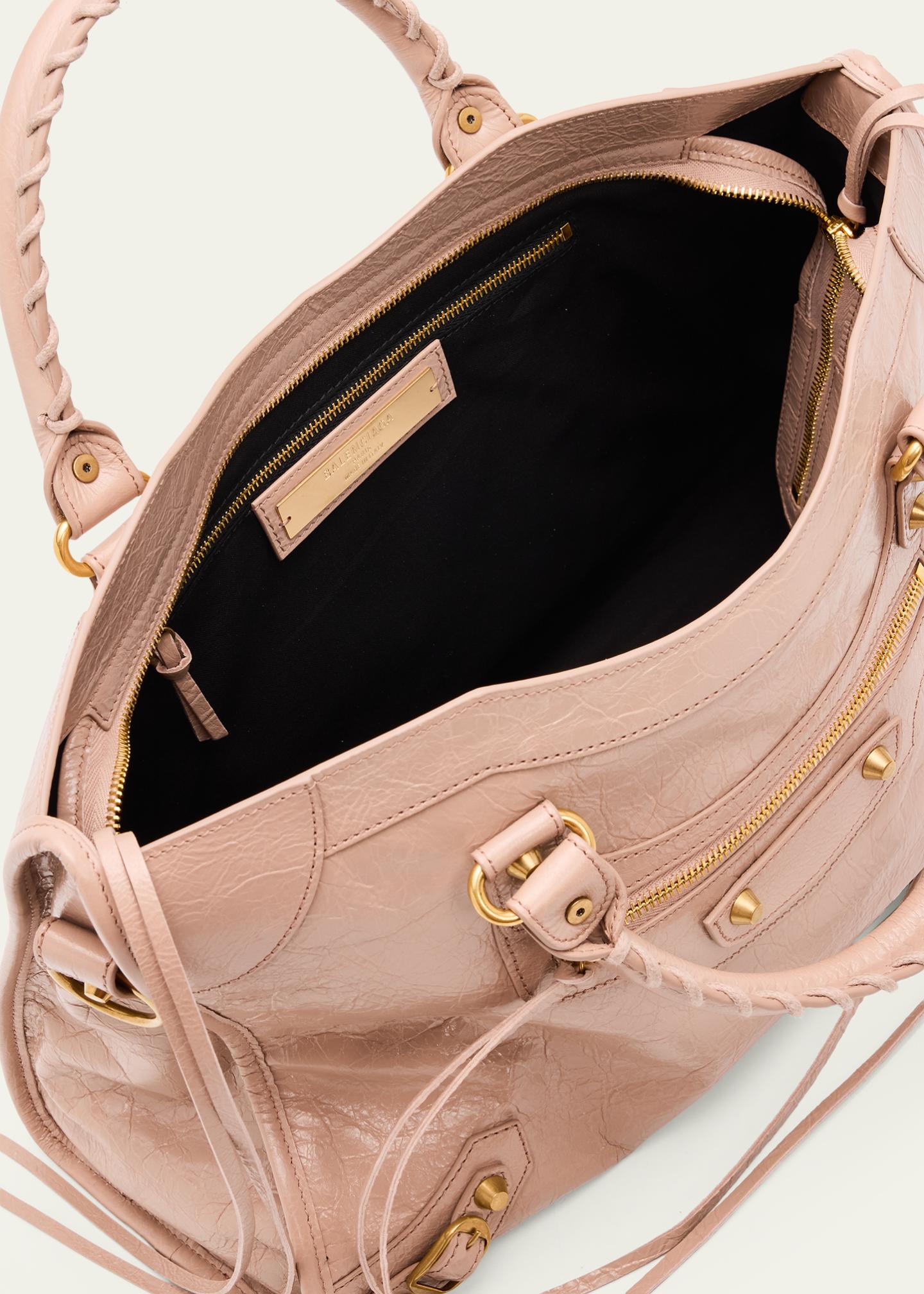 Balenciaga Le City Medium Leather Top-Handle Bag - Bergdorf Goodman