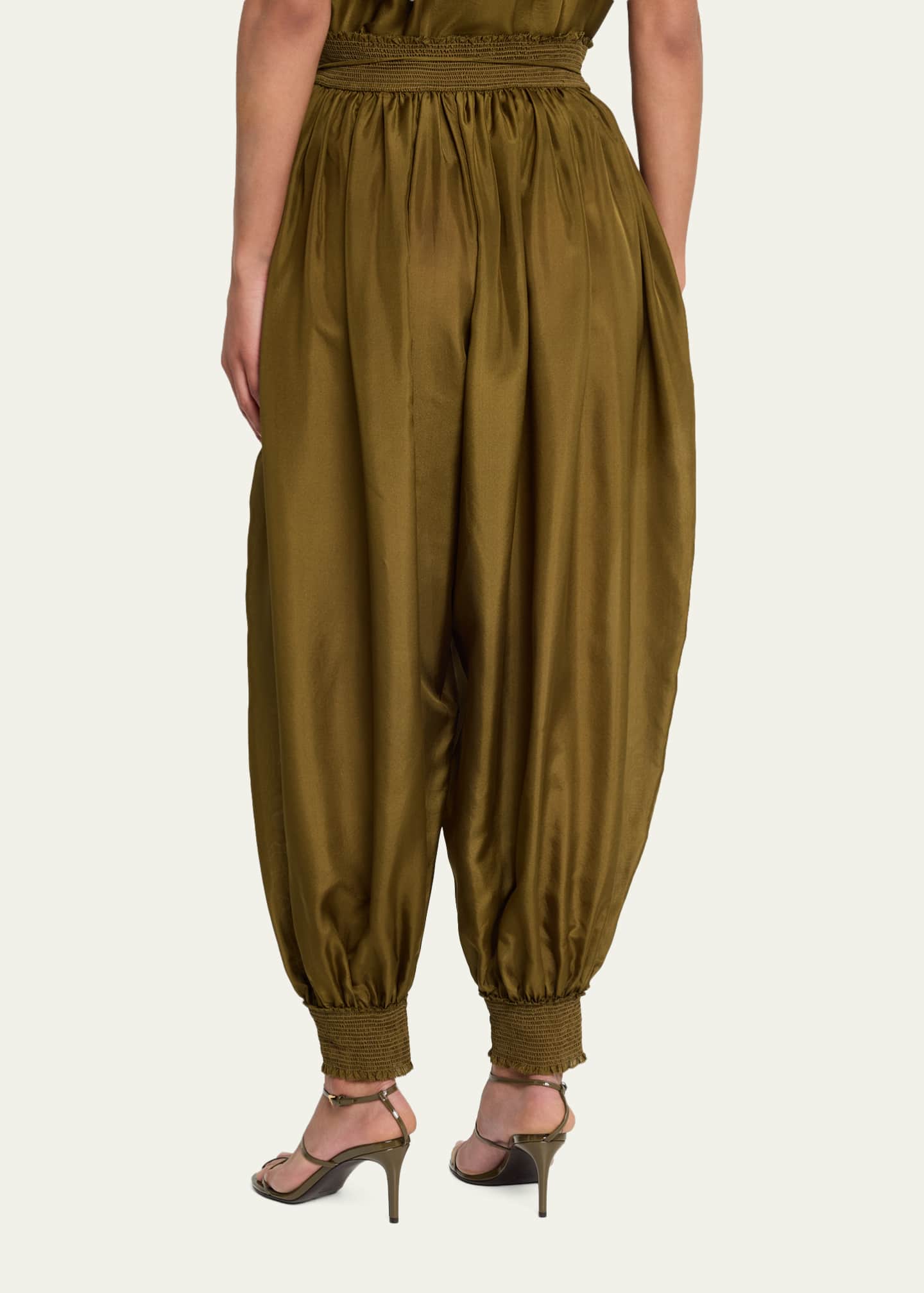Zimmermann Mahon Silk Harem Pants - Bergdorf Goodman