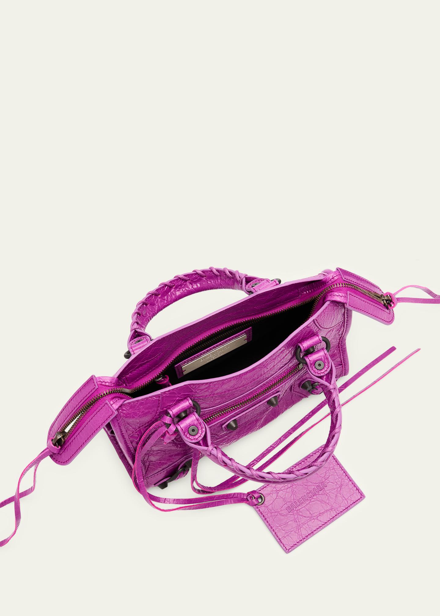 Balenciaga Le City Mini Leather Top-Handle Bag - Bergdorf Goodman