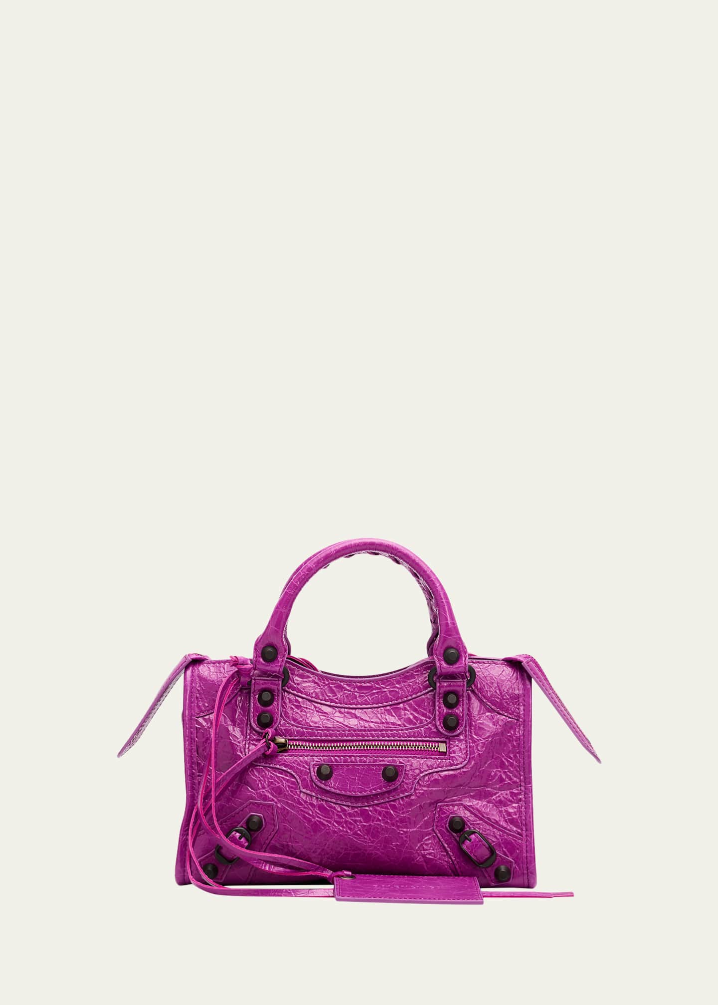 Balenciaga Le City Mini Leather Top-Handle Bag - Bergdorf Goodman