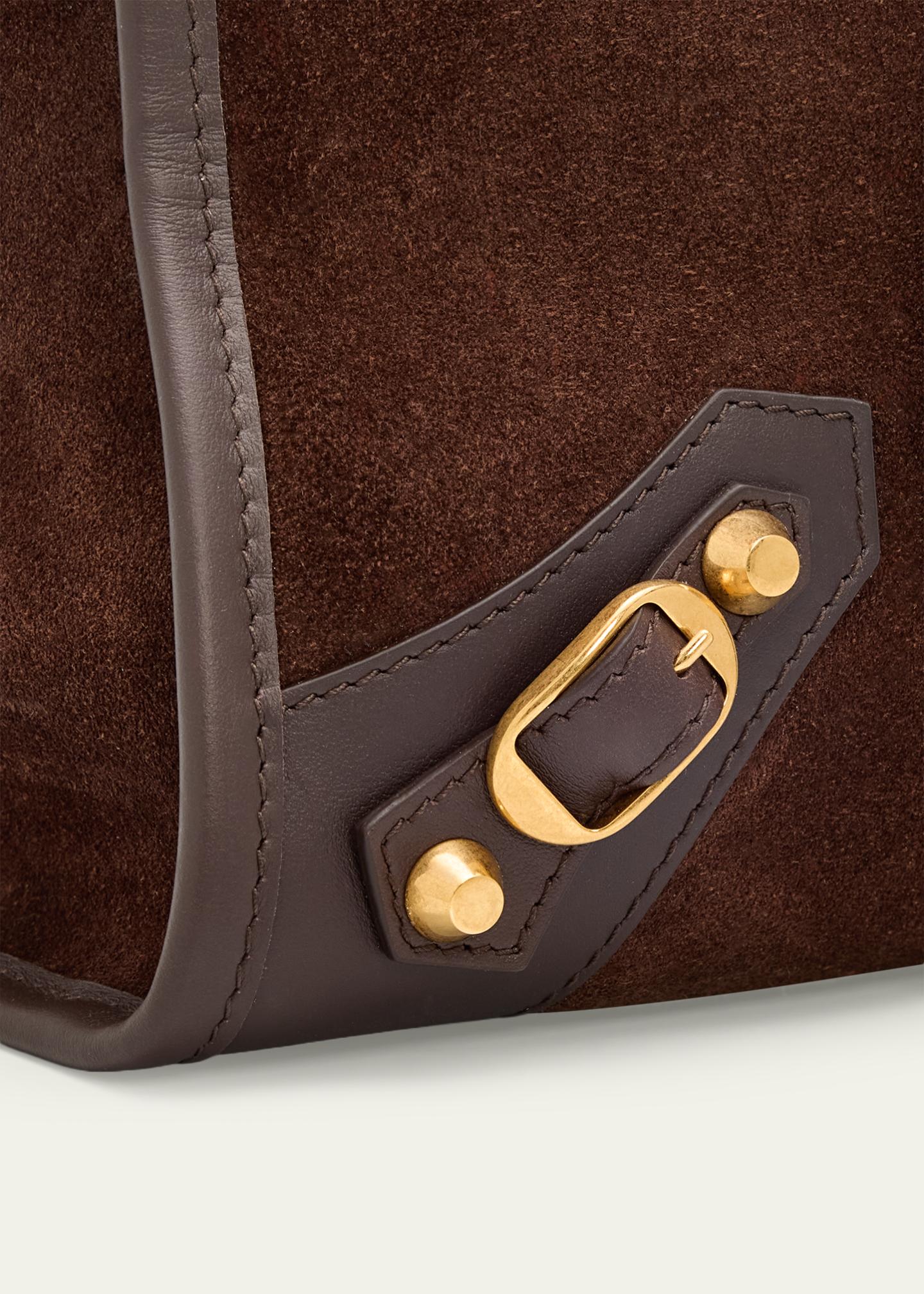 Balenciaga Le City Suede & Leather Top-Handle Bag - Bergdorf Goodman