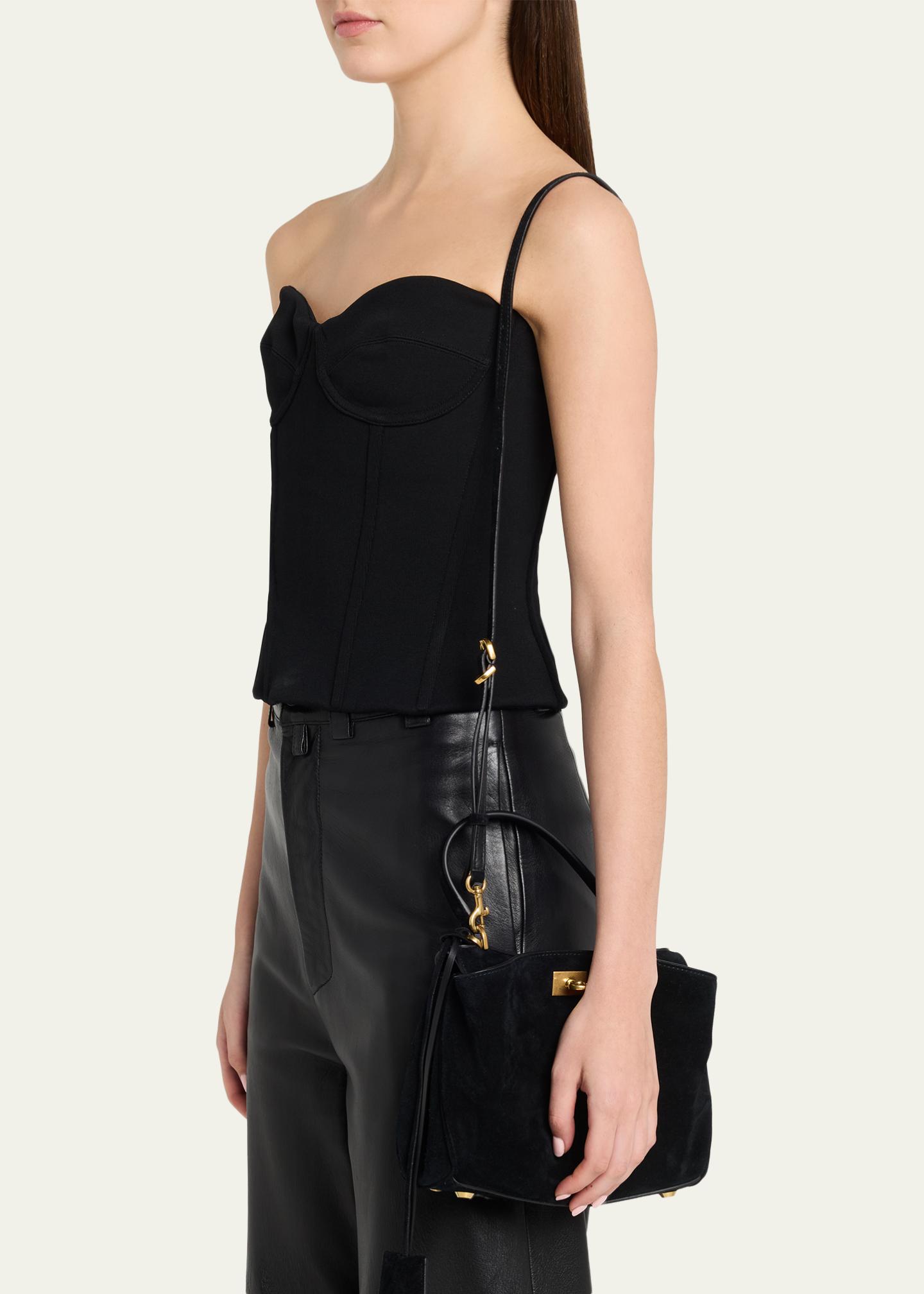 Balenciaga Rodeo Mini Suede Top-Handle Bag - Bergdorf Goodman