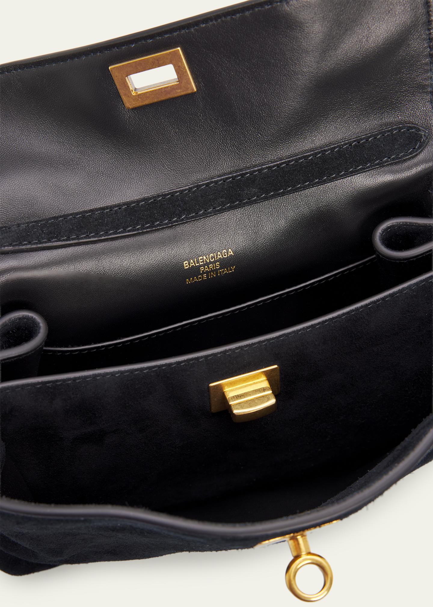 り*た様 BALENCIAGA Rodeo ミニ ウォレット Balenciaga Rodeo Mini Suede Top-Handle Bag - Bergdorf Goodman