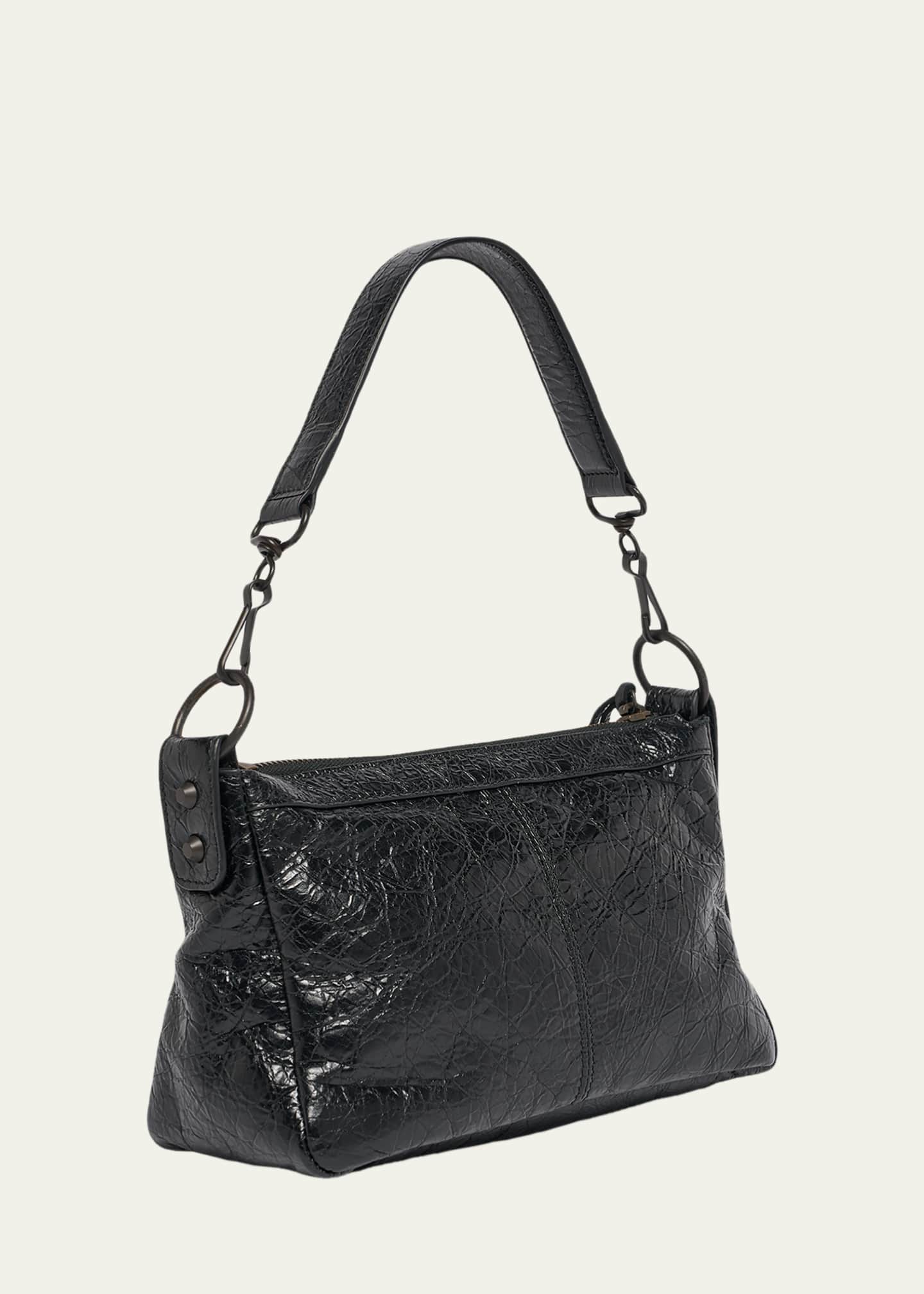 Balenciaga Le City Moto Mini Leather Shoulder Bag - Bergdorf Goodman