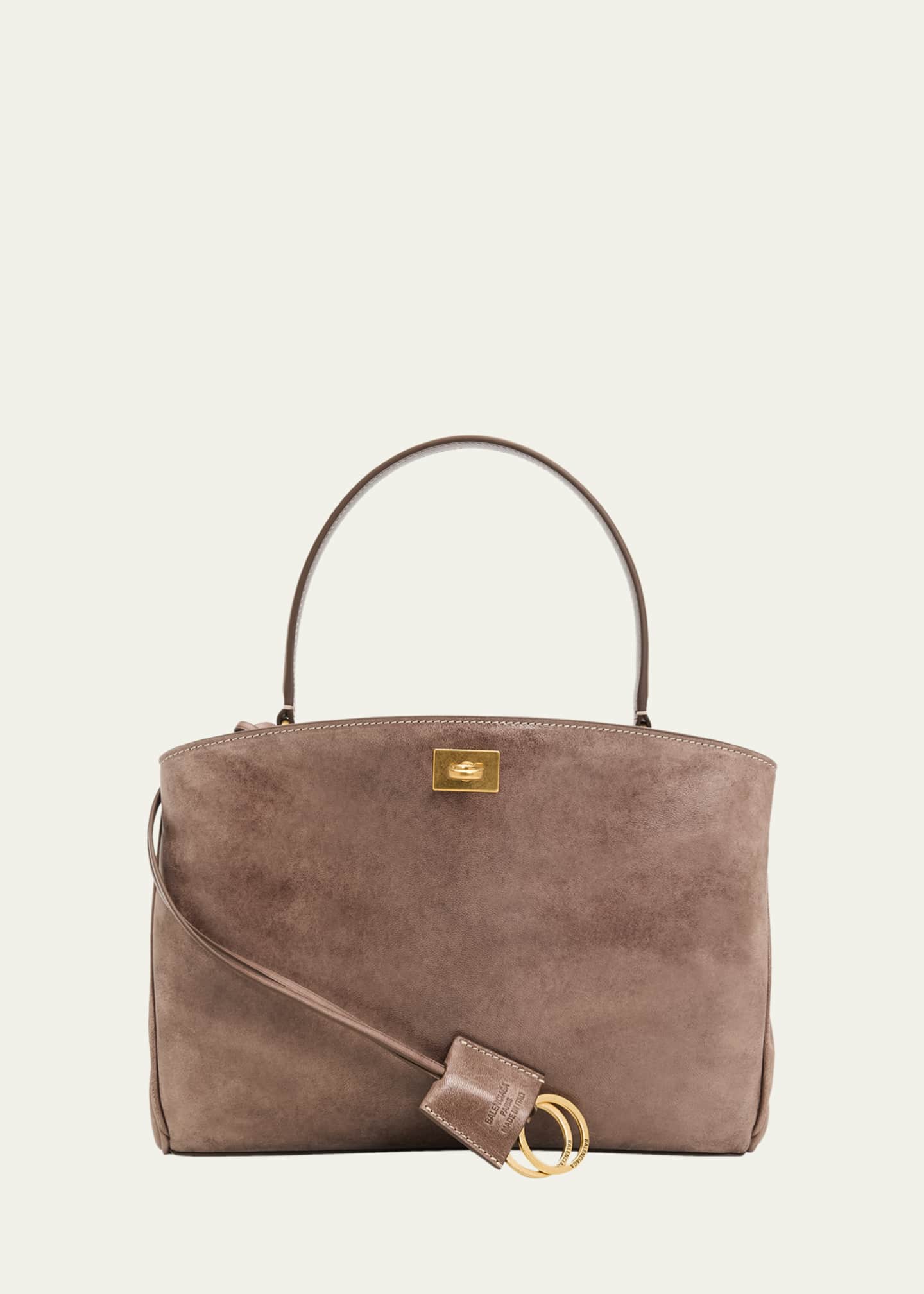 Balenciaga Rodeo Leather Top-Handle Bag - Bergdorf Goodman