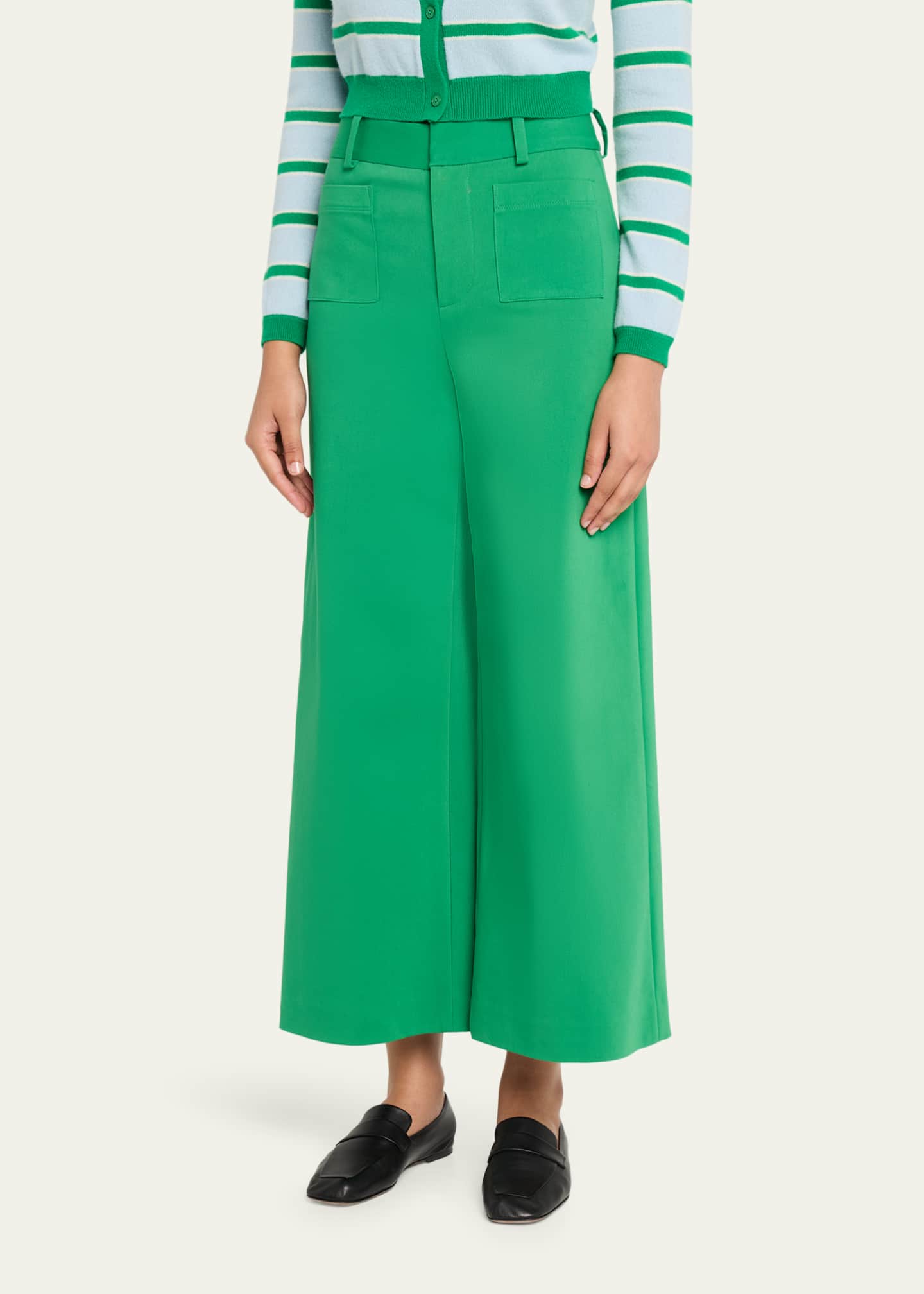 ALICE + OLIVIA Zoe Ankle Trousers - Bergdorf Goodman