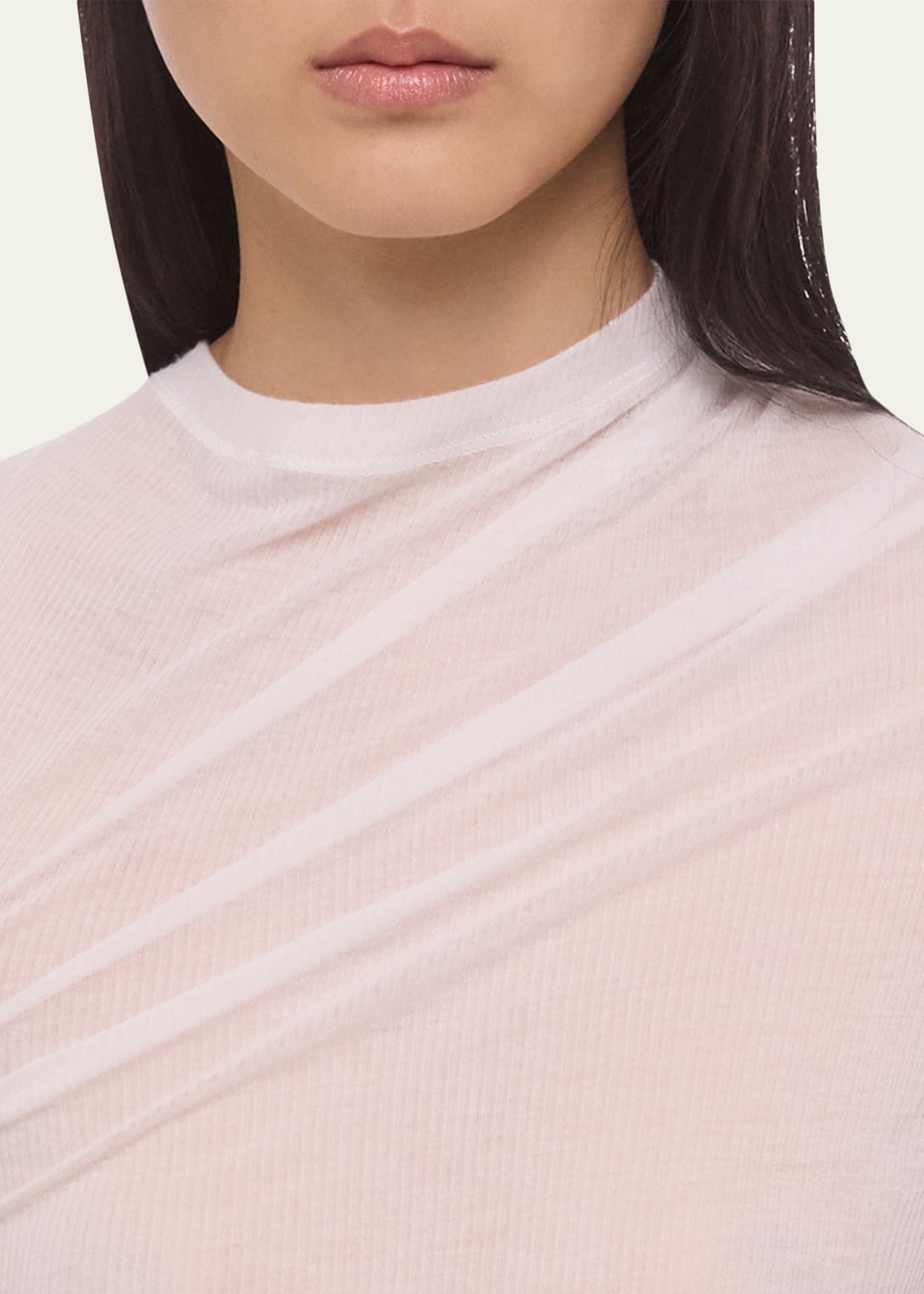 Helmut Lang Sheer Twist Tank Top - Bergdorf Goodman