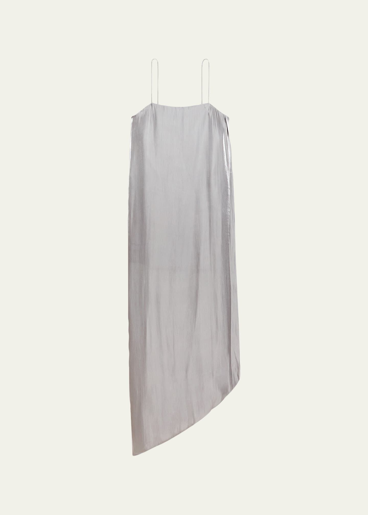 helmut lang purple slip dress Helmut Lang Women's Fluid Slip Dress - Gray - Size 8