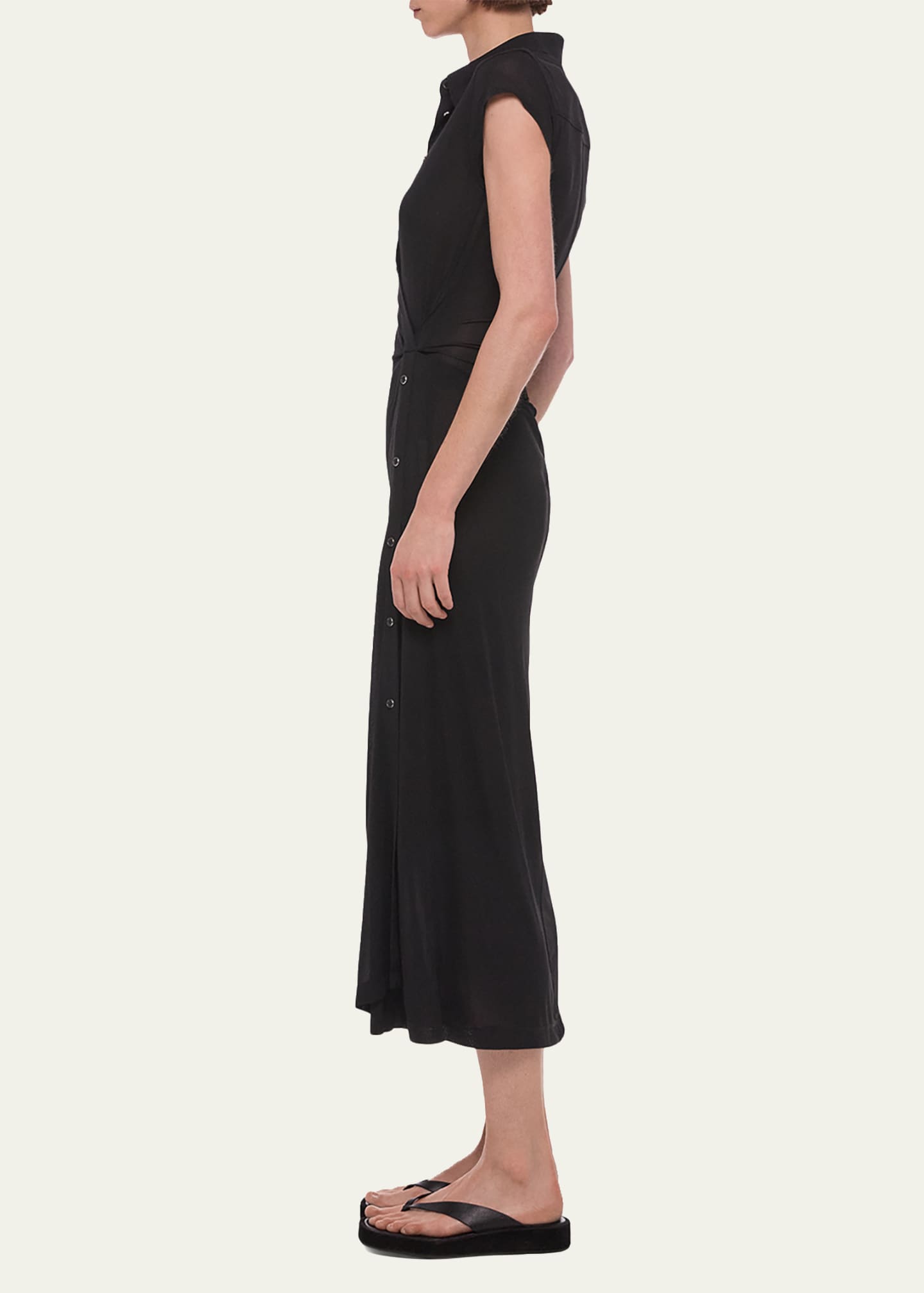 helmut lang jersey dress Helmut Lang Jersey Bubble Dress