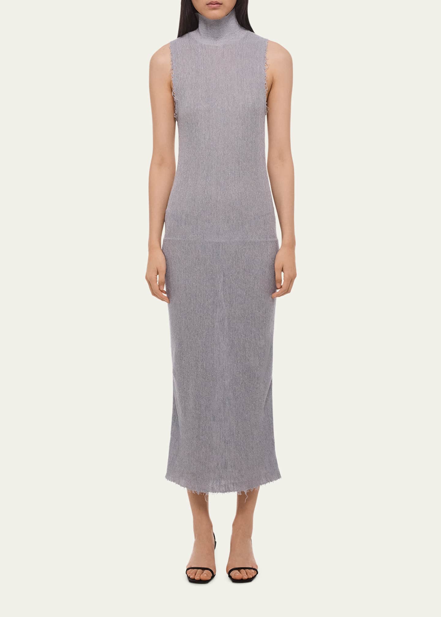 helmut lang grey dress Helmut Lang Women's Tank Dress - Gray - Size L