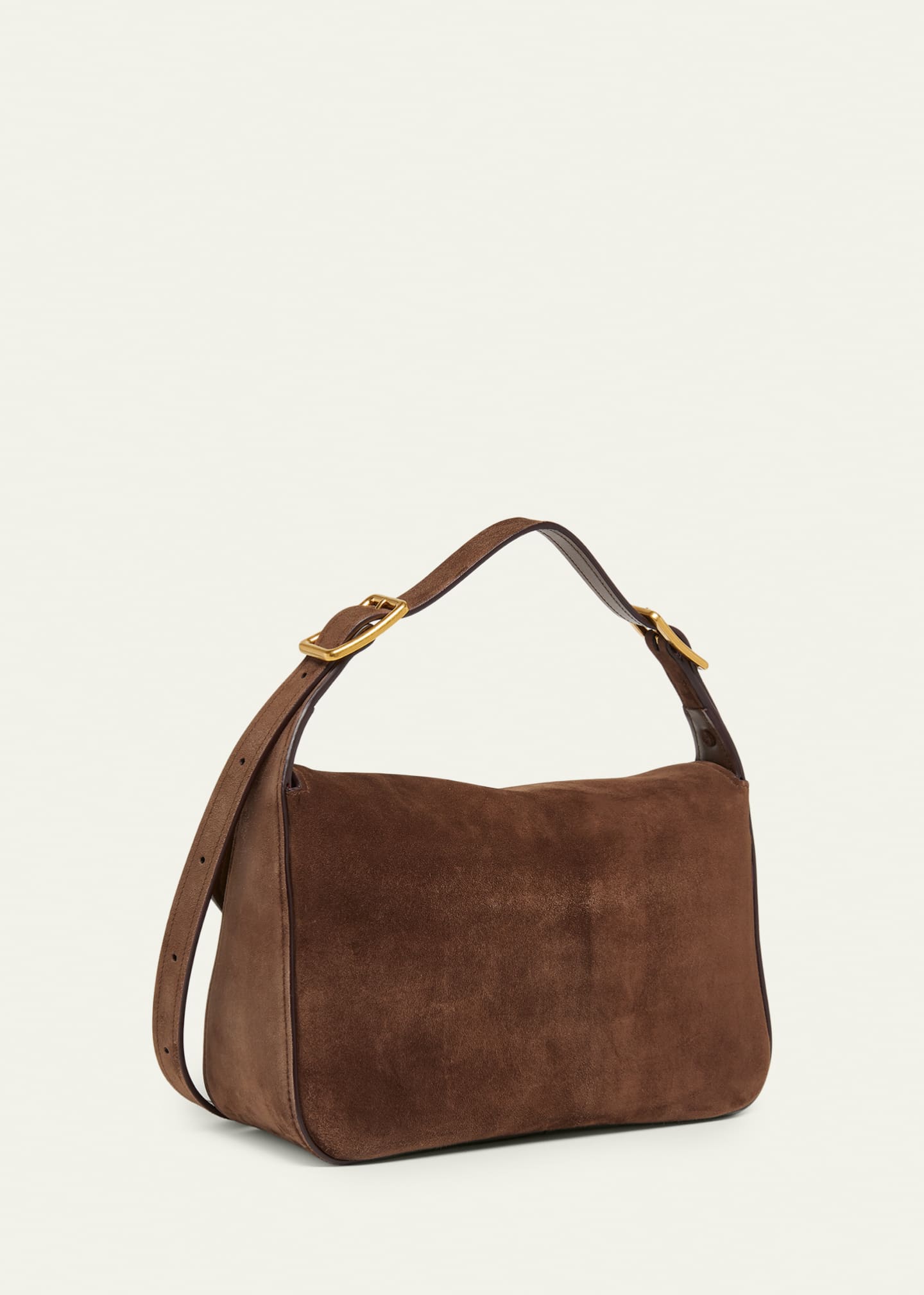 Balenciaga Clicca Medium Suede Shoulder Bag - Bergdorf Goodman