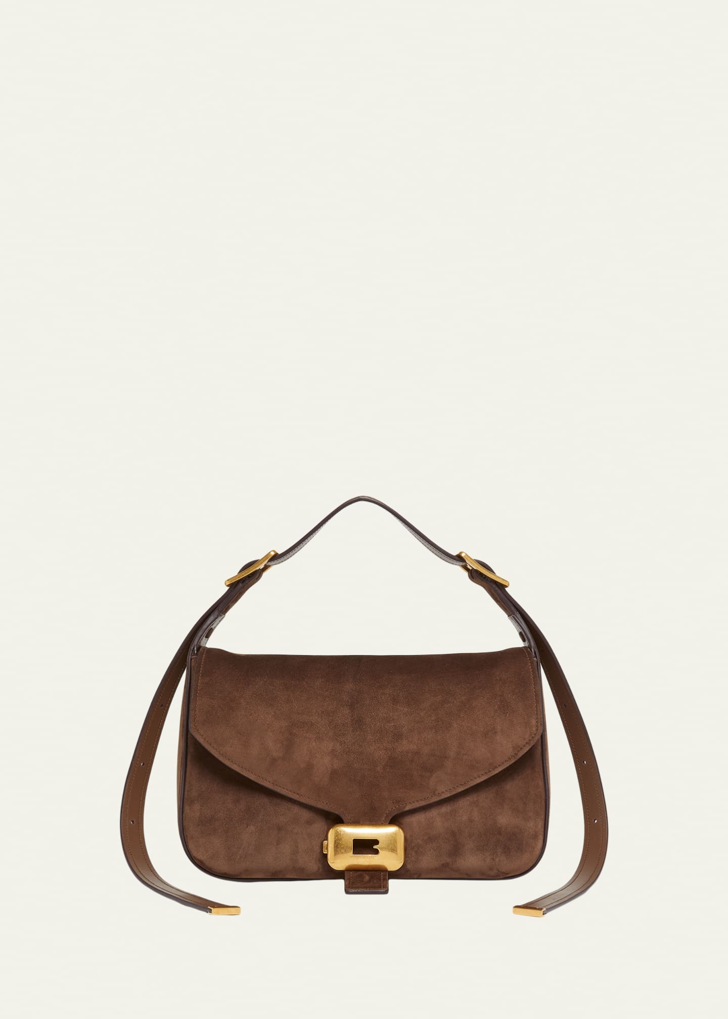 BALENCIAGA - 専用 Balenciaga Clicca Medium Suede Shoulder Bag - Bergdorf Goodman
