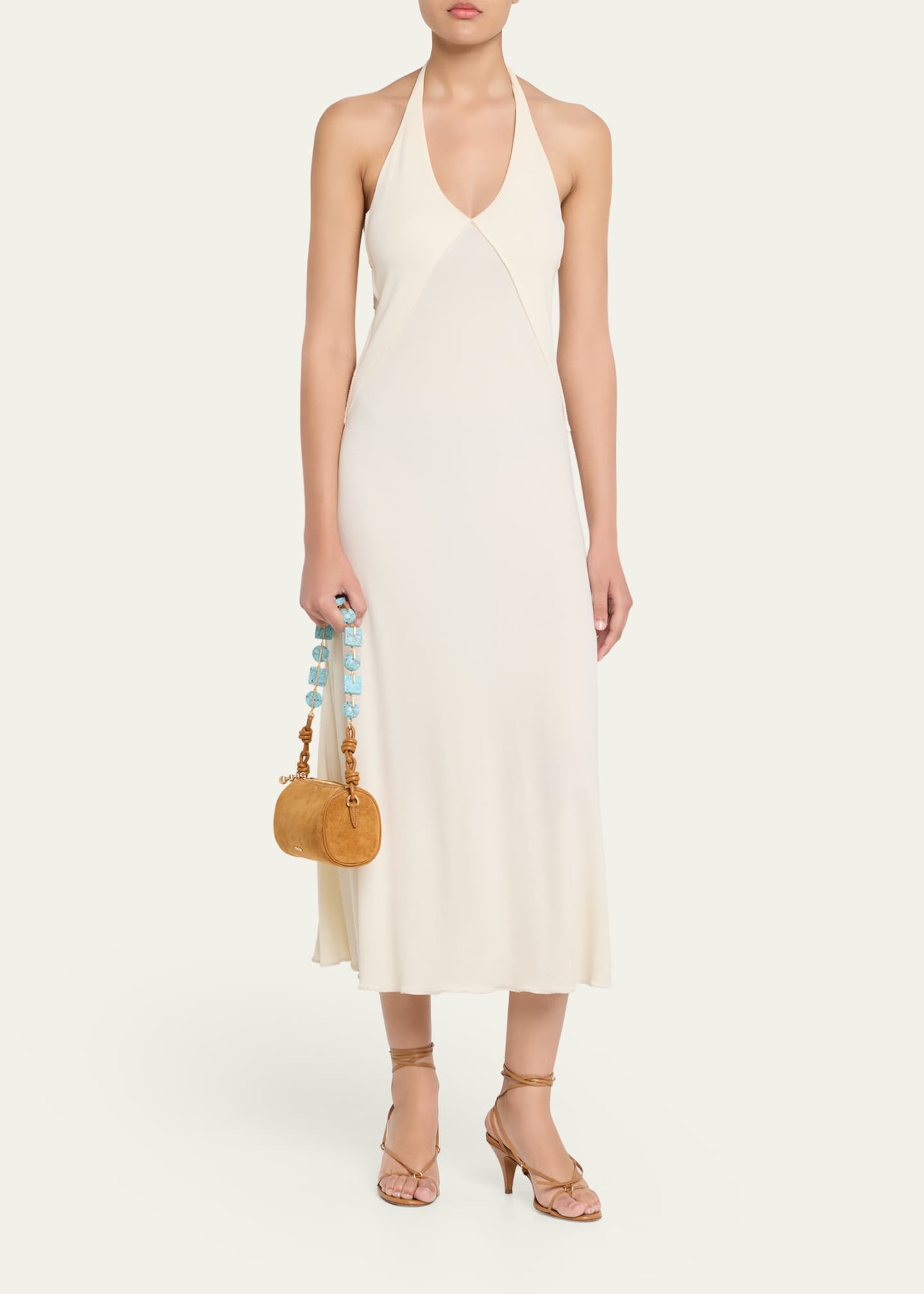 Cult Gaia Zozina Faux Turquoise & Suede Shoulder Bag - Bergdorf