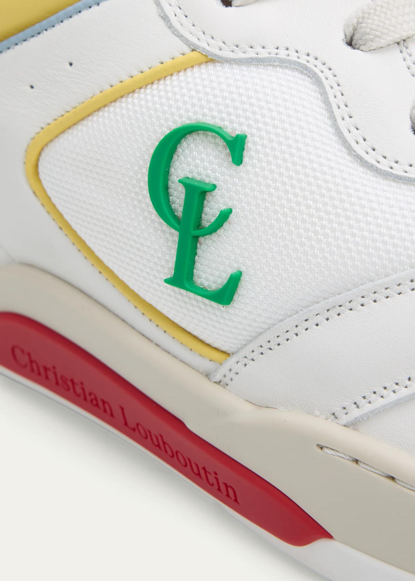 Christian Louboutin Men's Bsktball 1 Retro Low-Top Sneakers - Bergdorf ...
