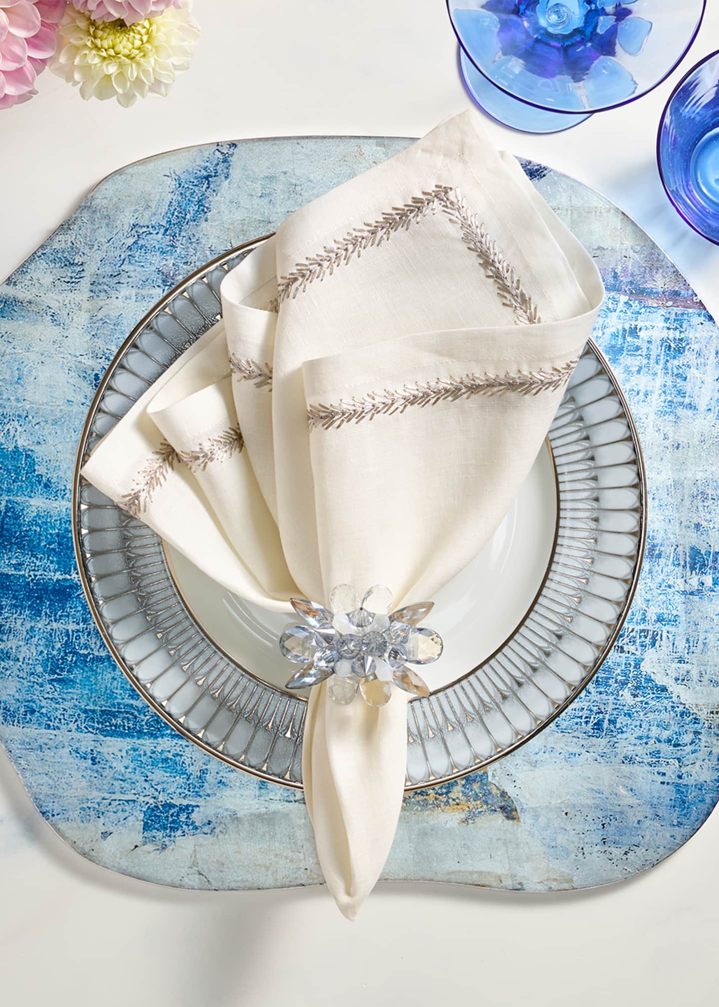 Kim Seybert Spectra Napkin Rings, Set of 4 - Bergdorf Goodman