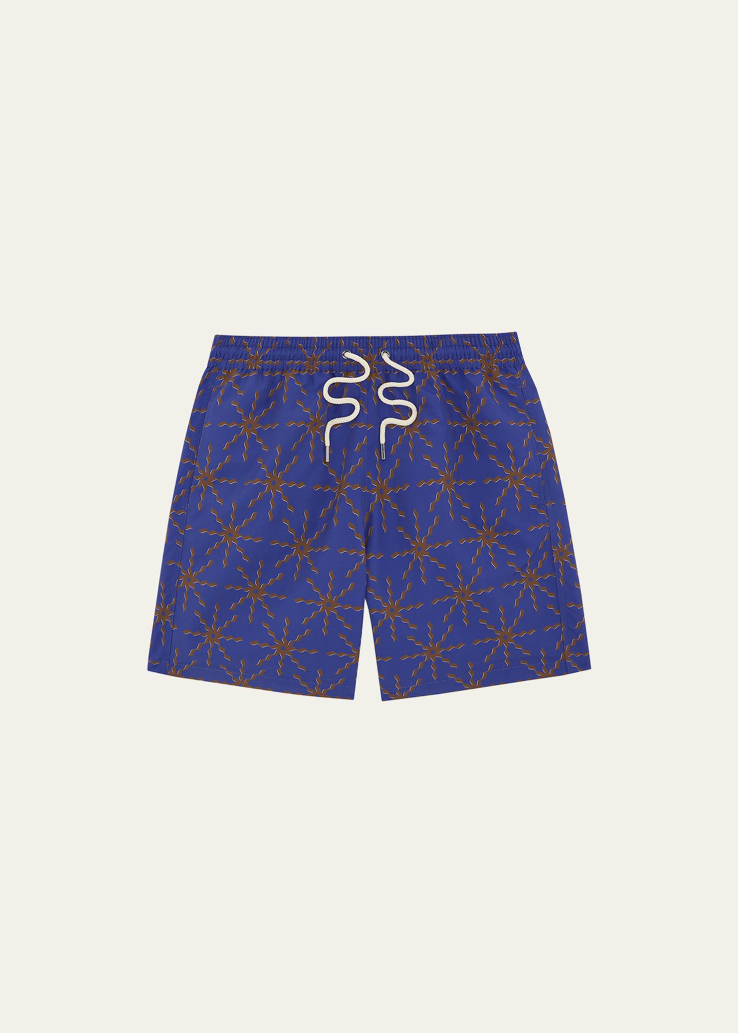 Frescobol Carioca Men's Sol-Printed Swim Trunks - Bergdorf Goodman