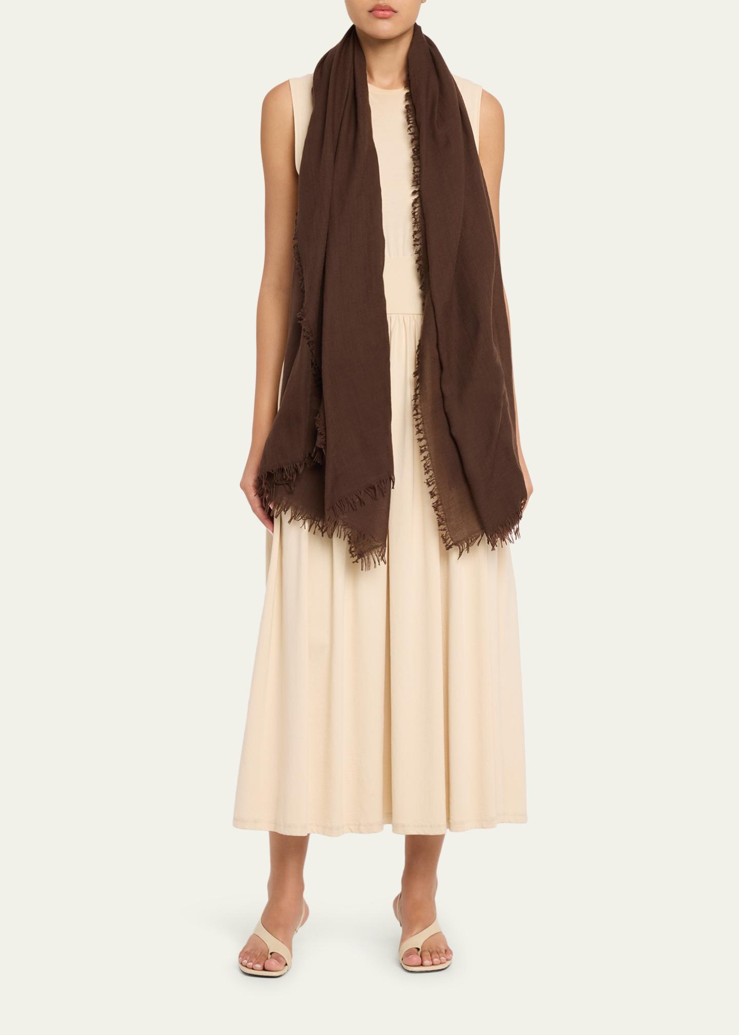 The Totême Red Winter Blanket Wool Scarf Is Quiet Luxury at Its Most Elemental — image 1