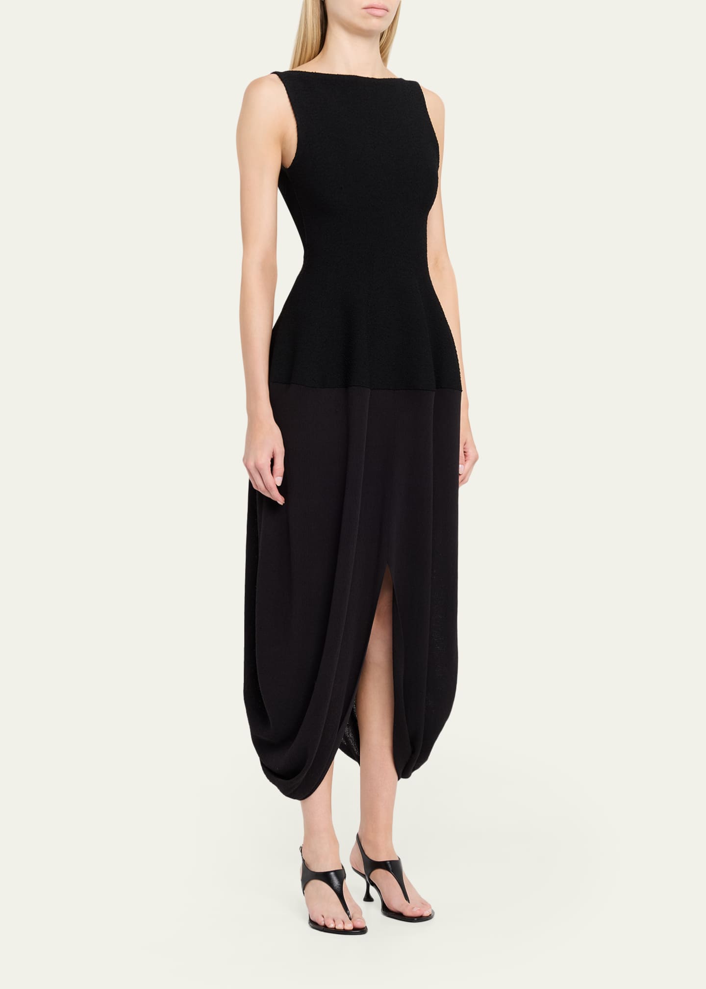 cocoon midi dress Cocoon Satin midi Dress